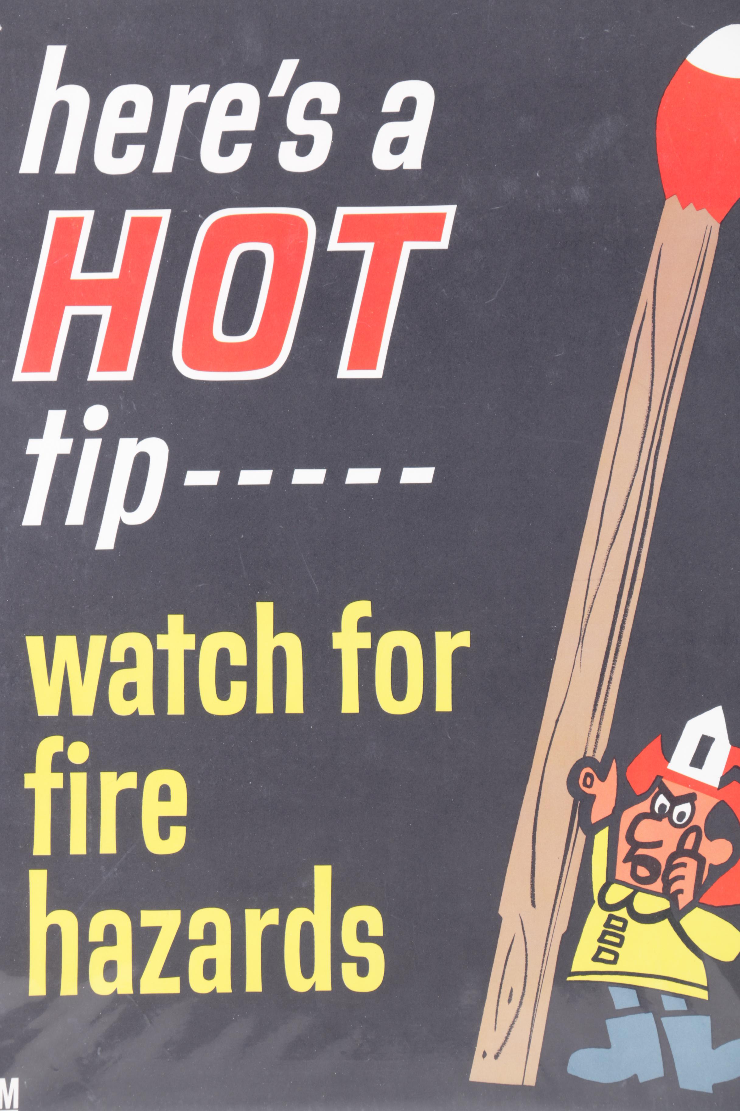 Vintage General Motors Motivational and Safety Posters from the 1960s