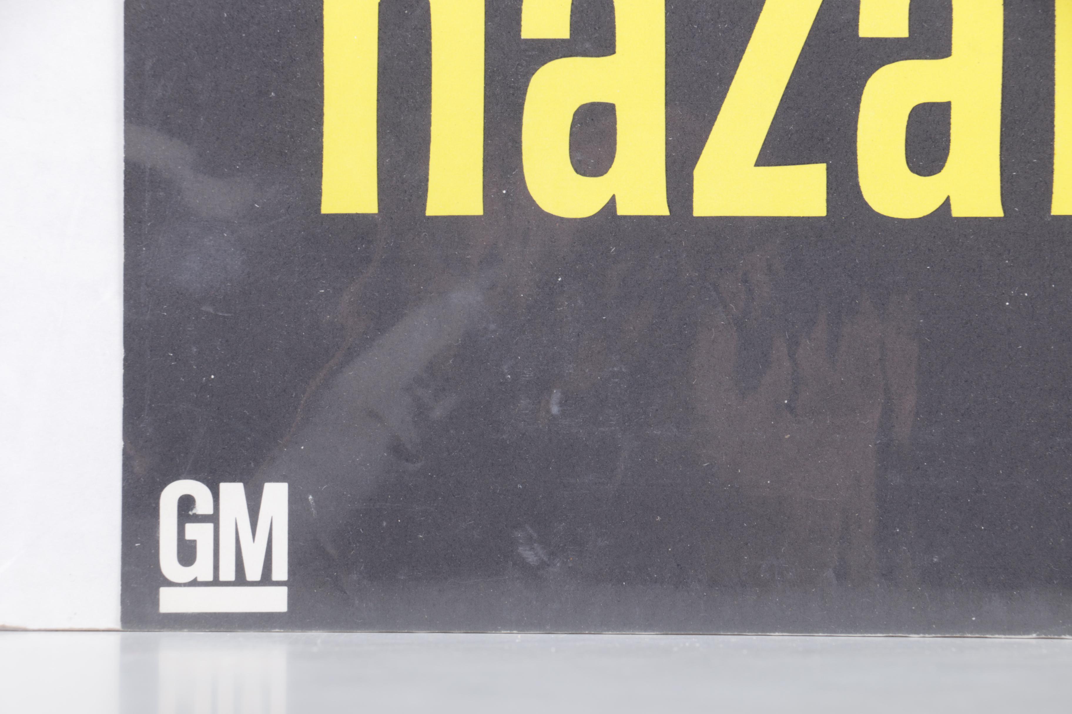 Vintage General Motors Motivational and Safety Posters from the 1960s