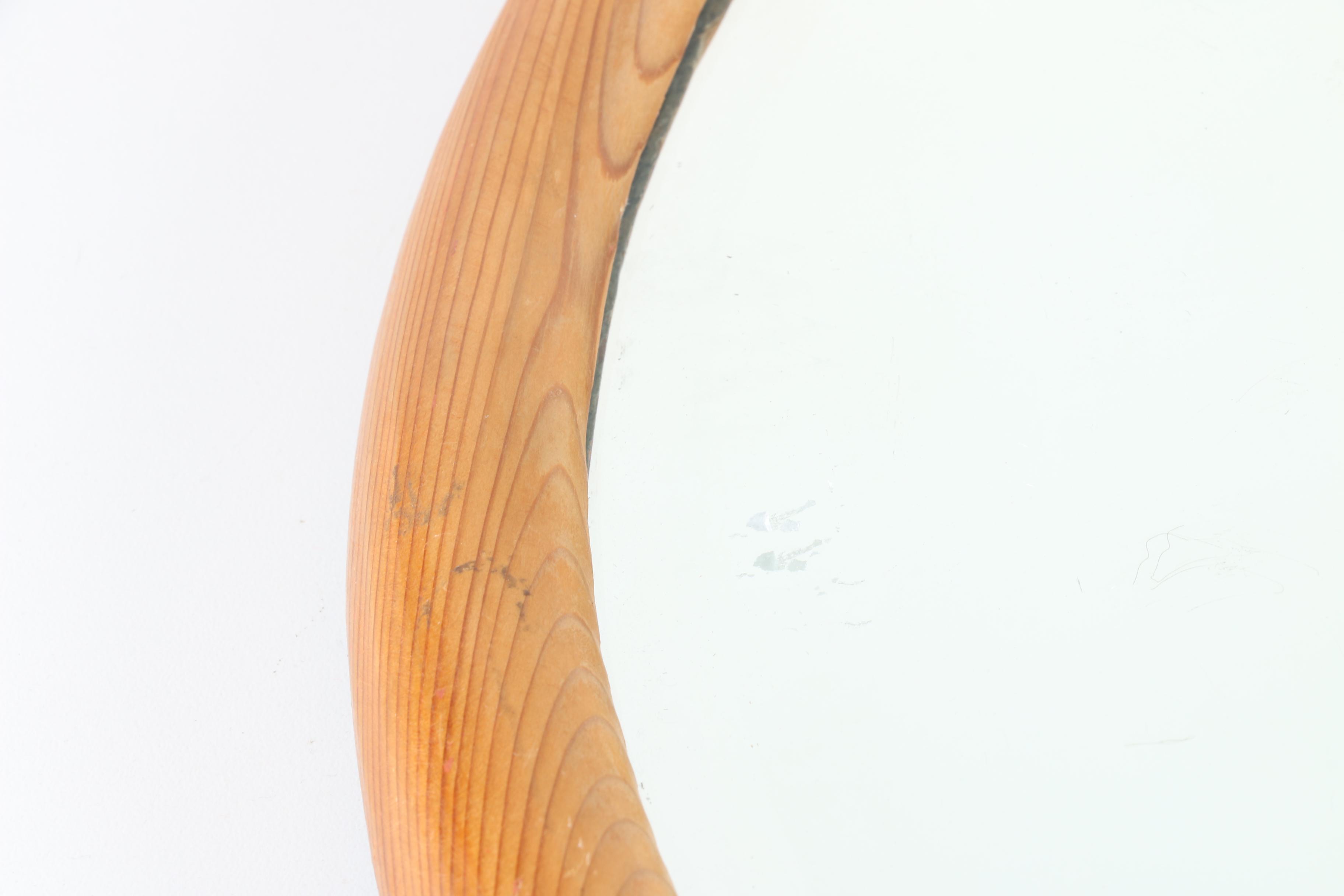 Wood Frame Wall Mirror