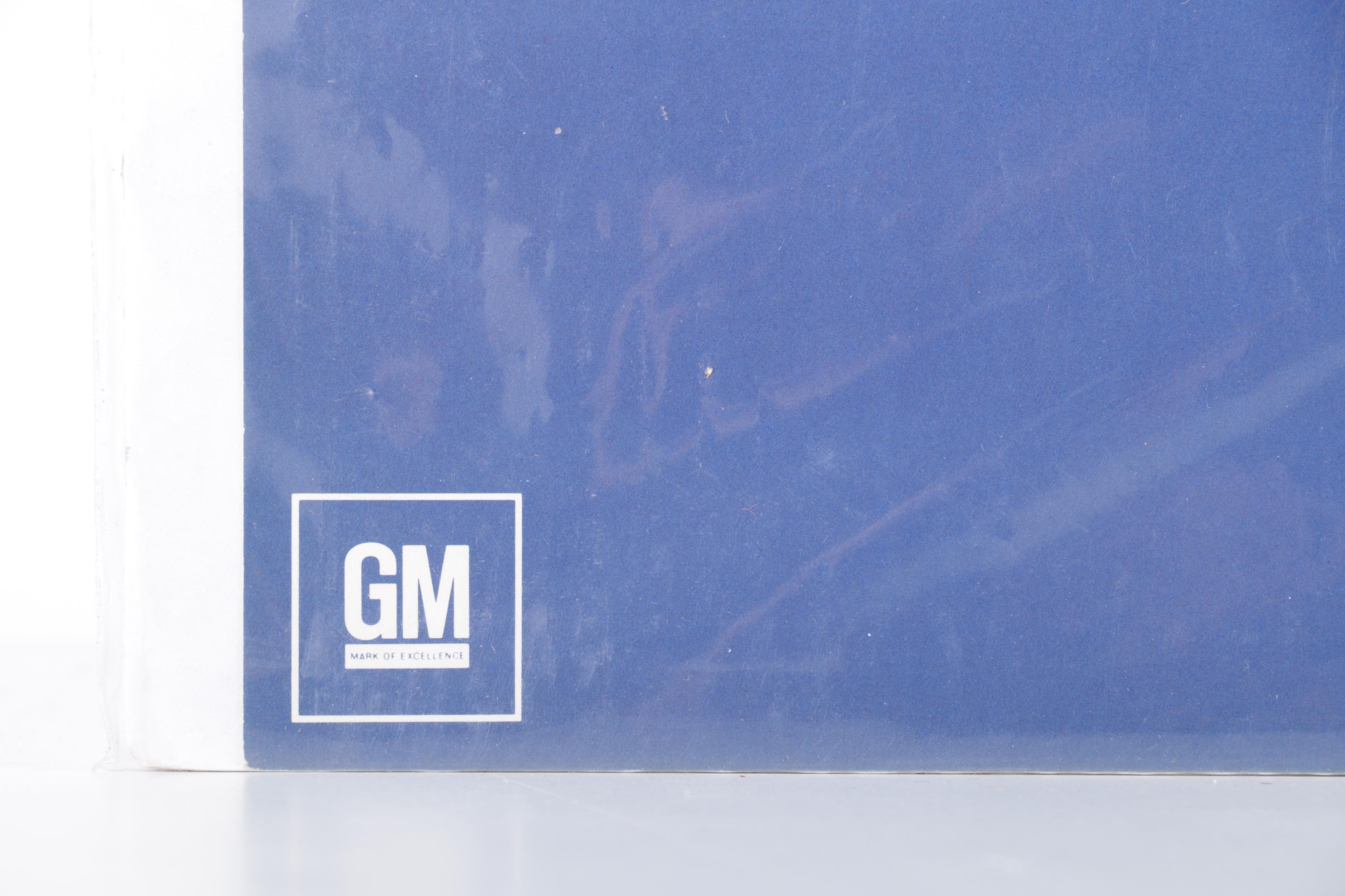 Vintage General Motors Motivational and Safety Posters from the 1960s