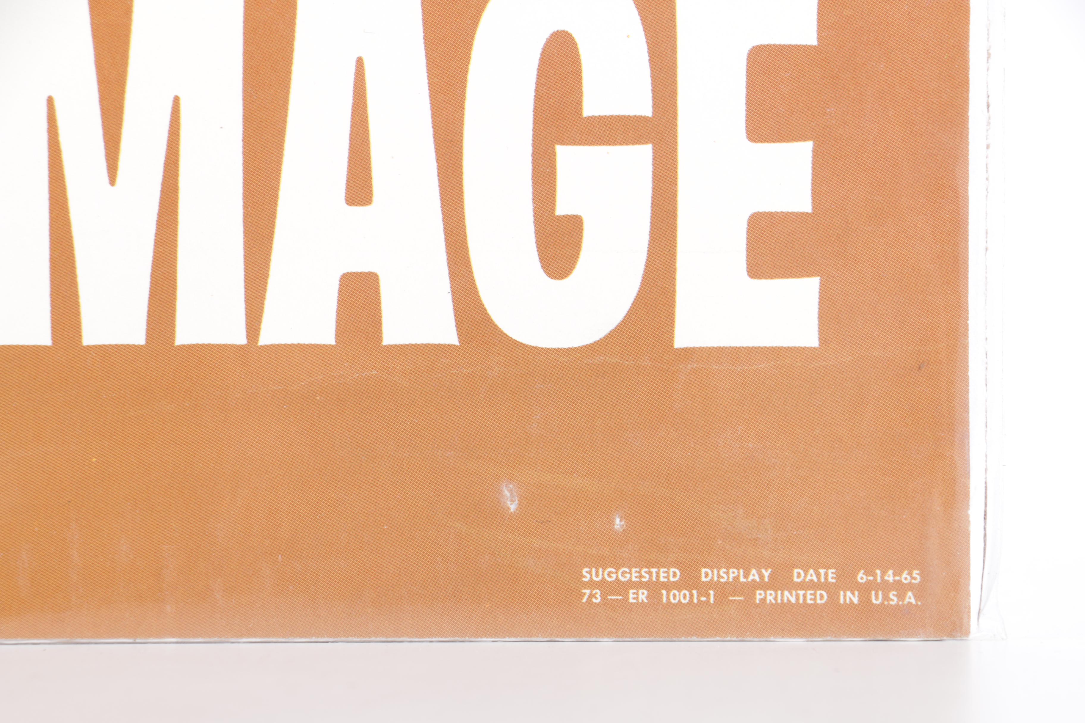 Vintage General Motors Motivational and Safety Posters from the 1960s