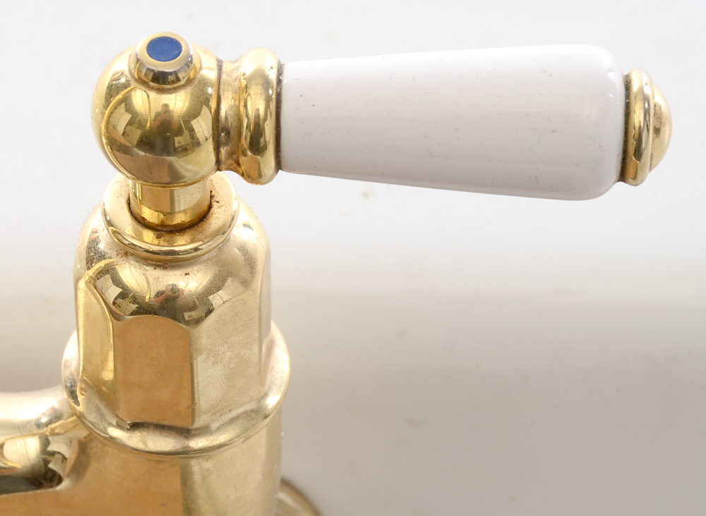 Enameled Cast Iron Farmhouse Style Utility Sink