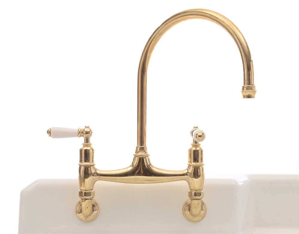 Enameled Cast Iron Farmhouse Style Utility Sink