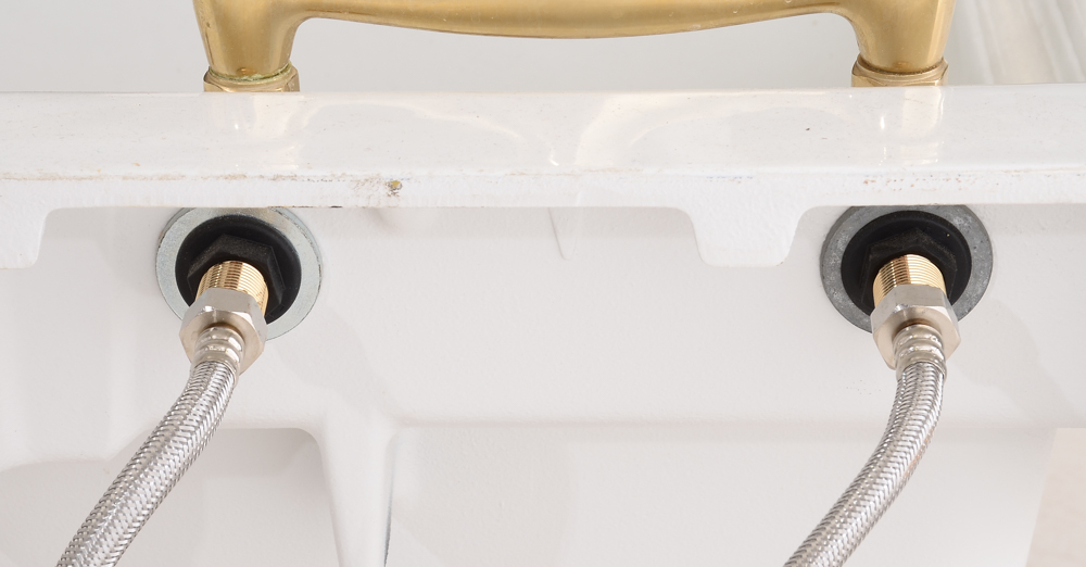 Enameled Cast Iron Farmhouse Style Utility Sink