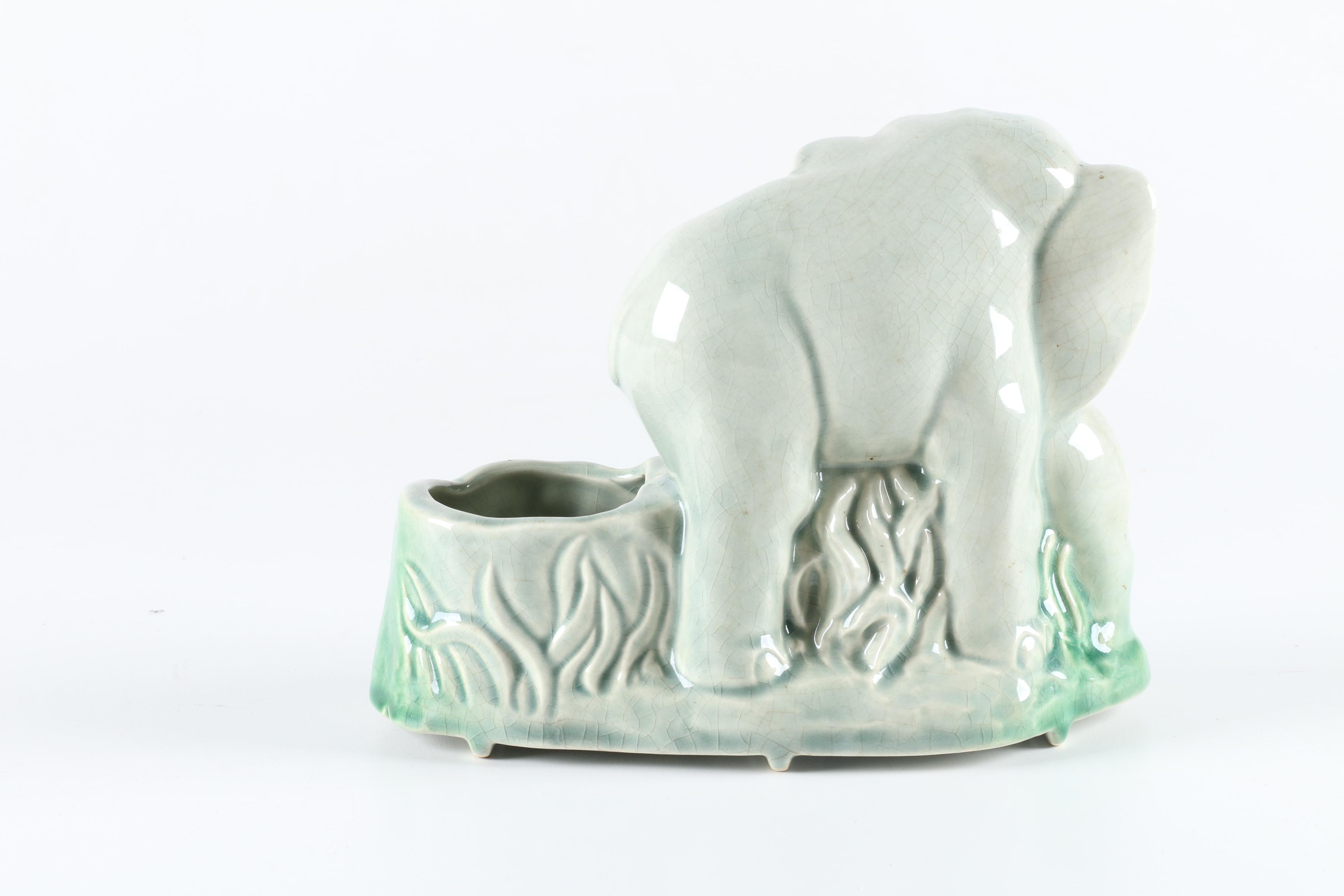 Ceramic Elephant Figurines