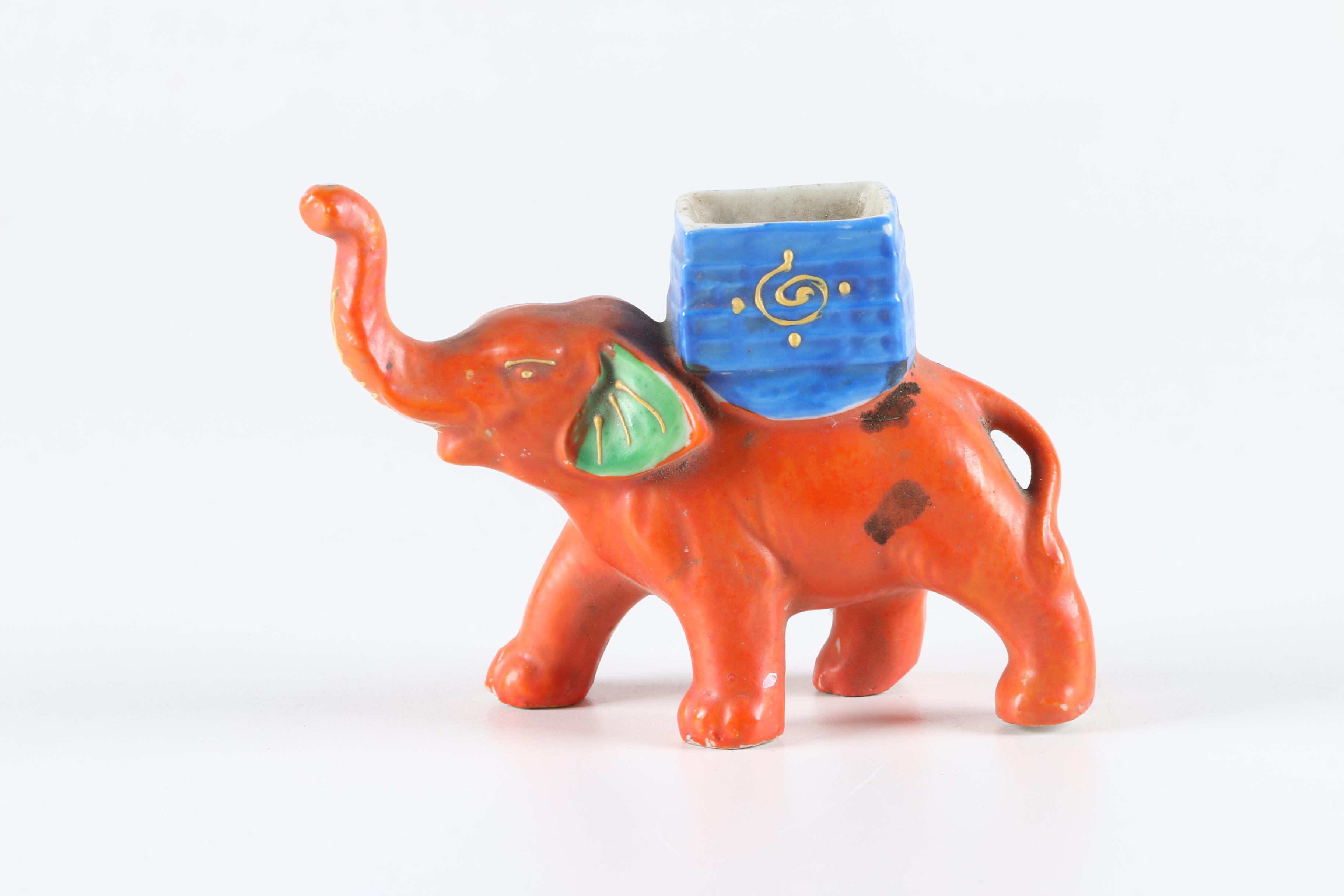 Ceramic Elephant Figurines