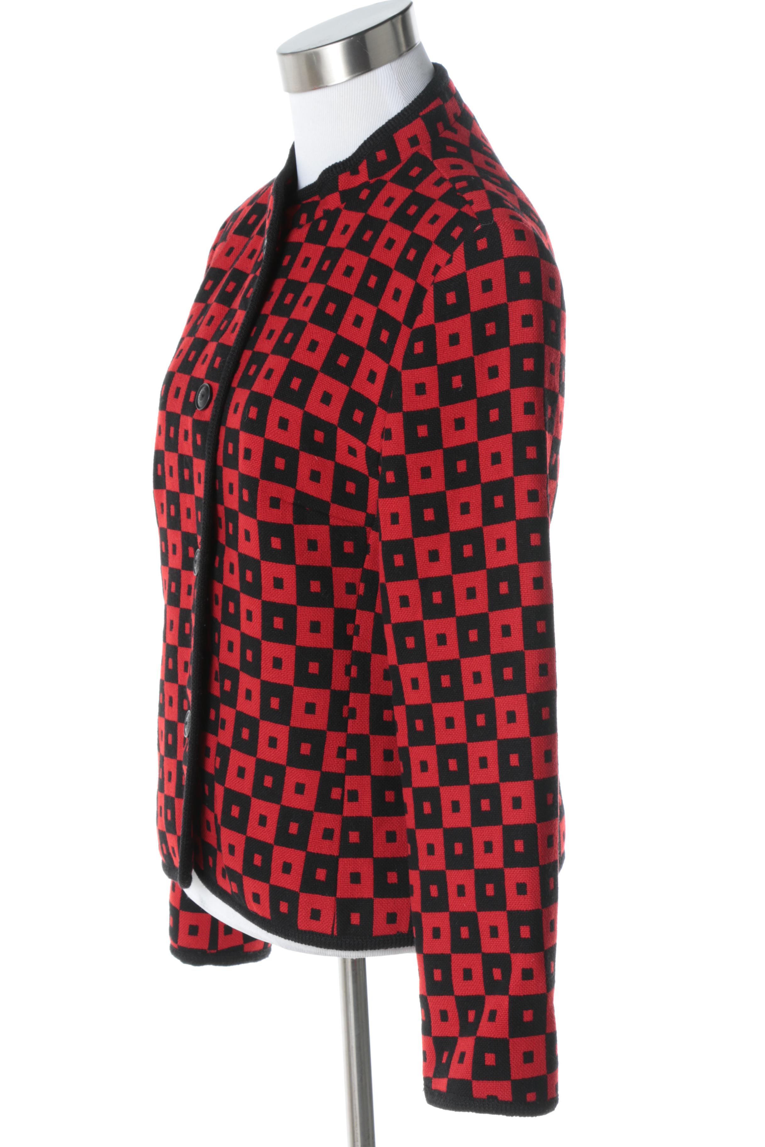 Women's Louis Feraud Jacket and Fuzzi Top