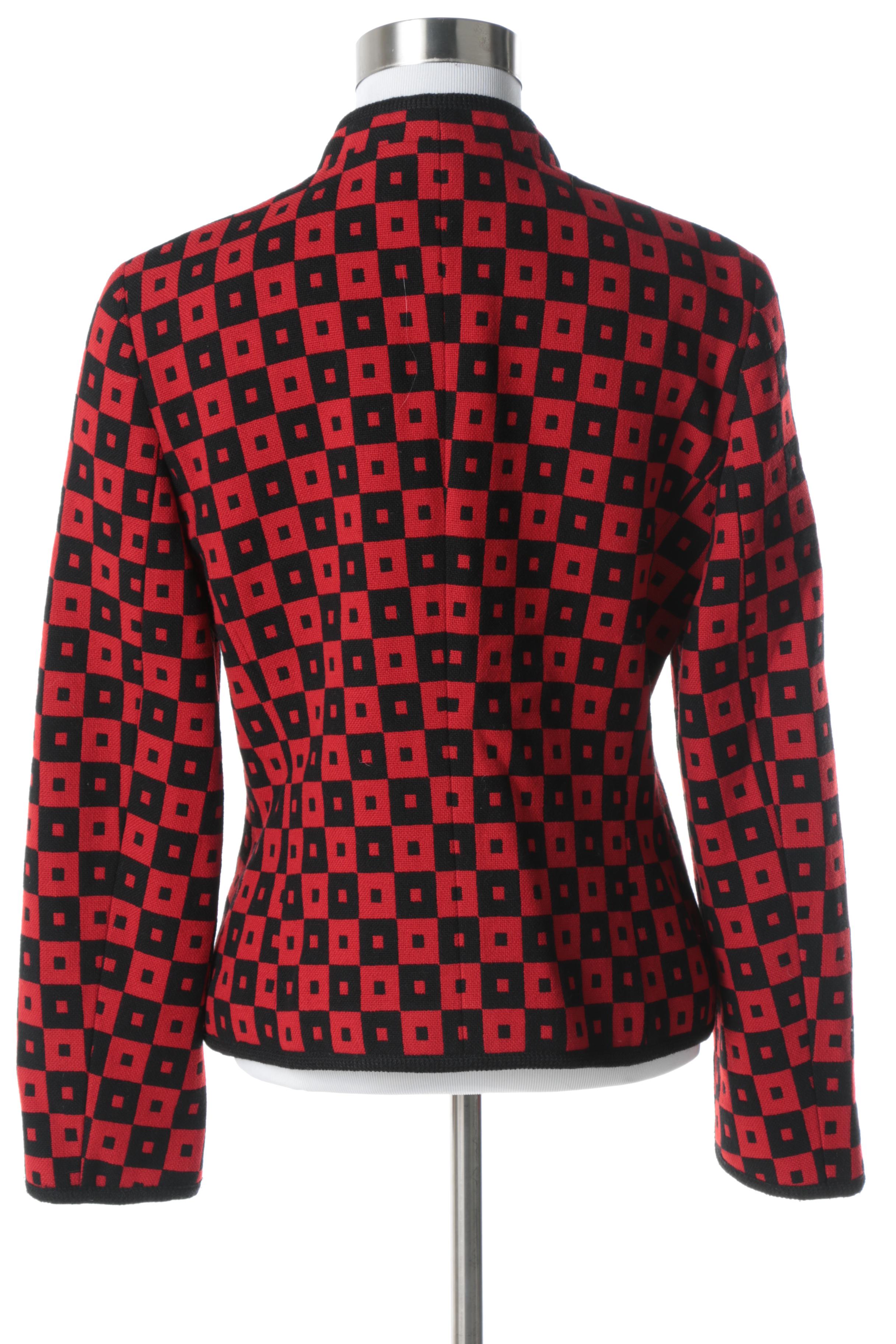 Women's Louis Feraud Jacket and Fuzzi Top