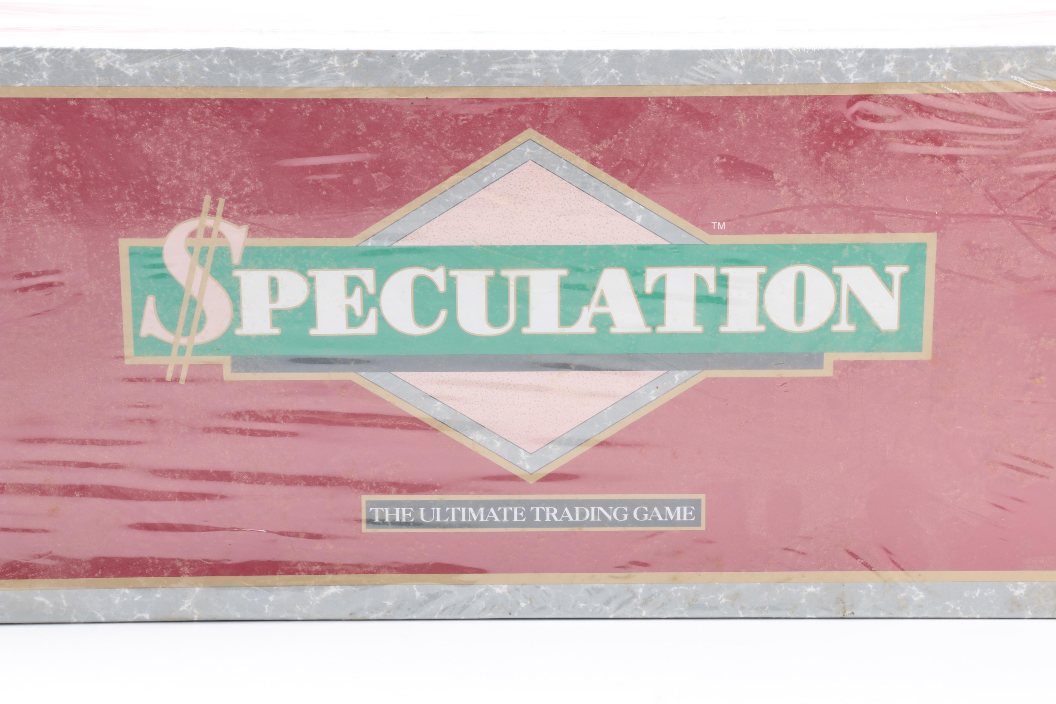 1989 Cayla Games "Speculation" Board Game
