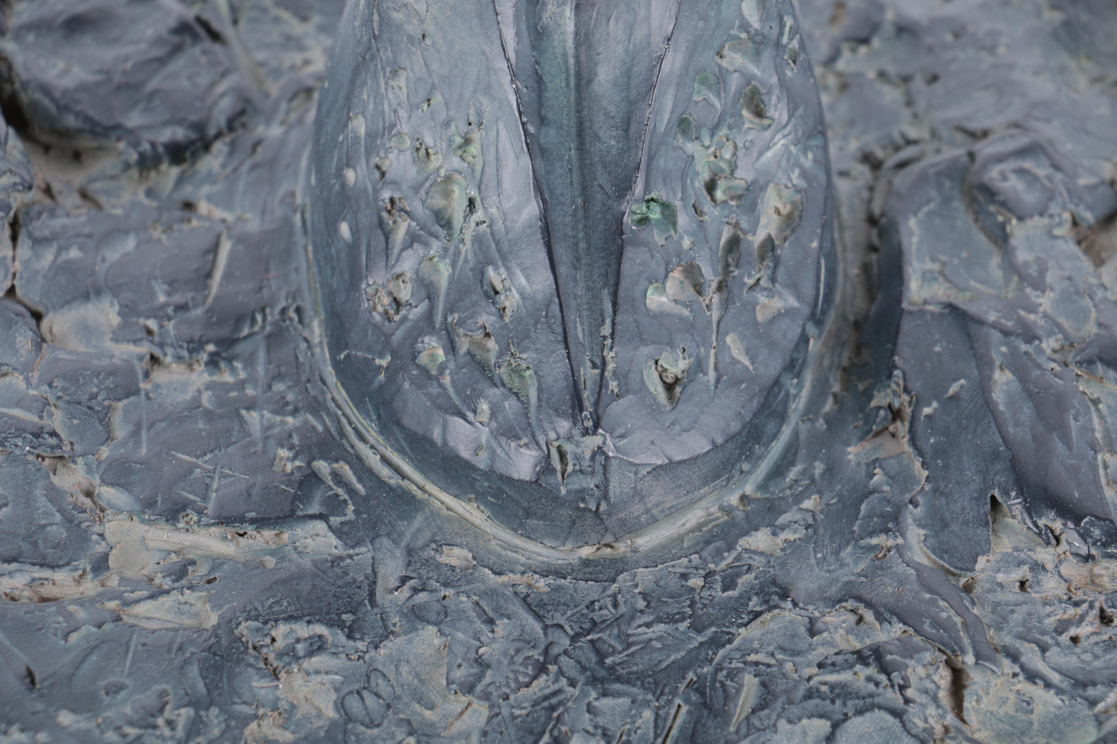 Plaster Reproduction Sculpture of Mother and Child