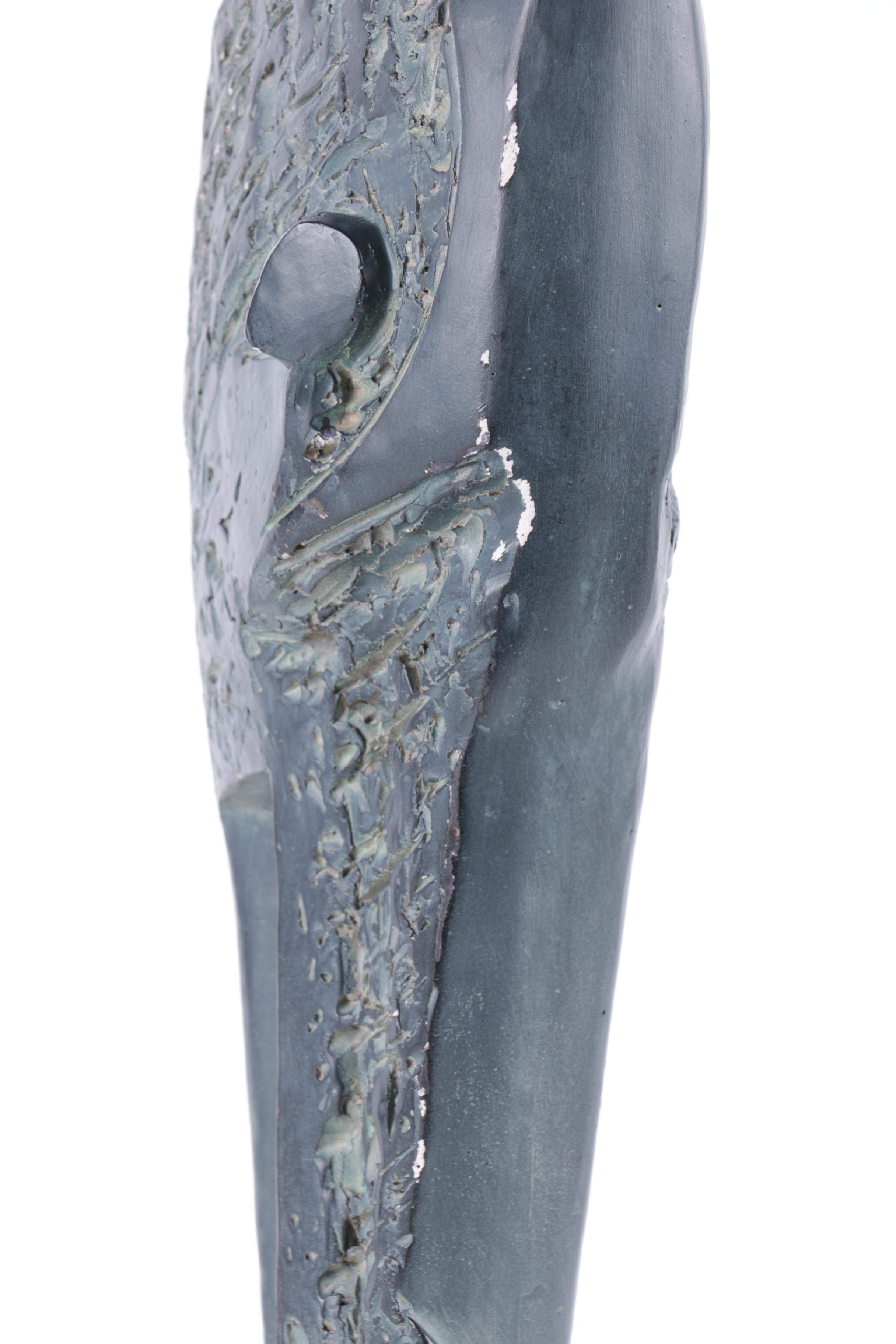 Plaster Reproduction Sculpture of Mother and Child