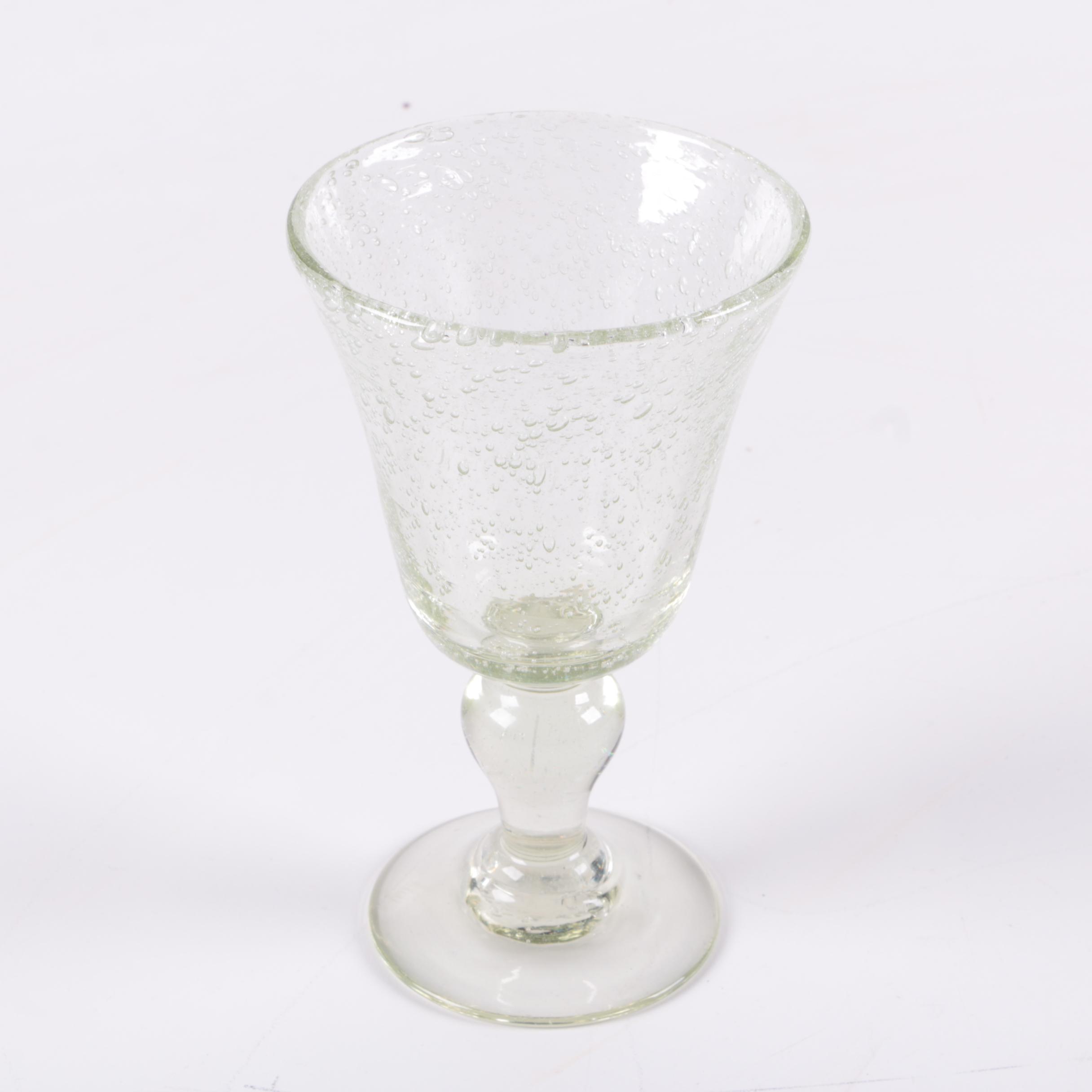 Eight Glass Goblets