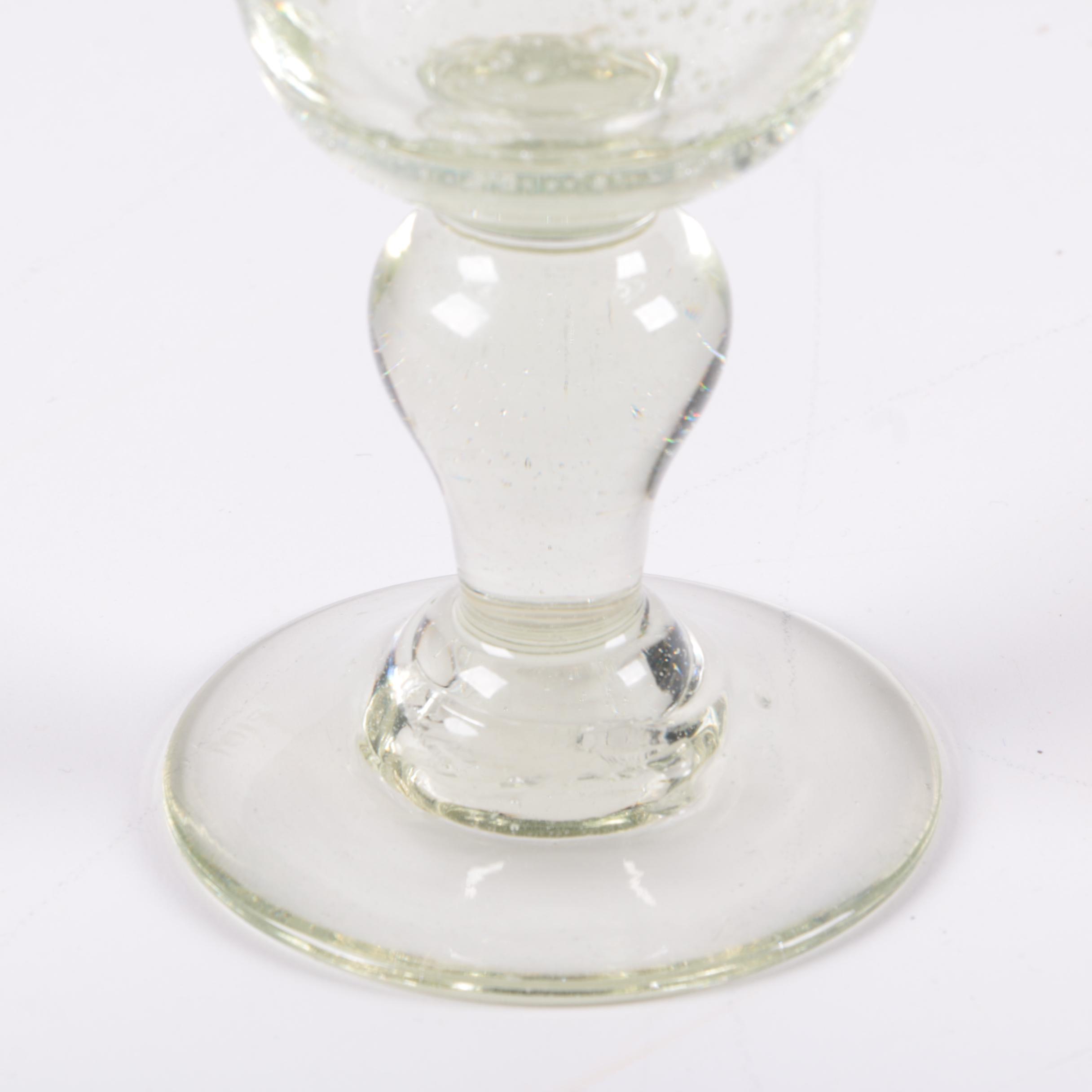 Eight Glass Goblets