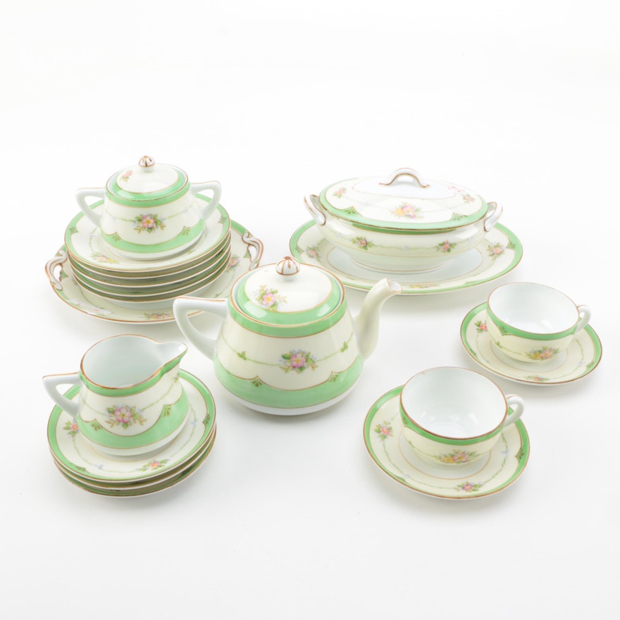 Noritake Porcelain Tea Service