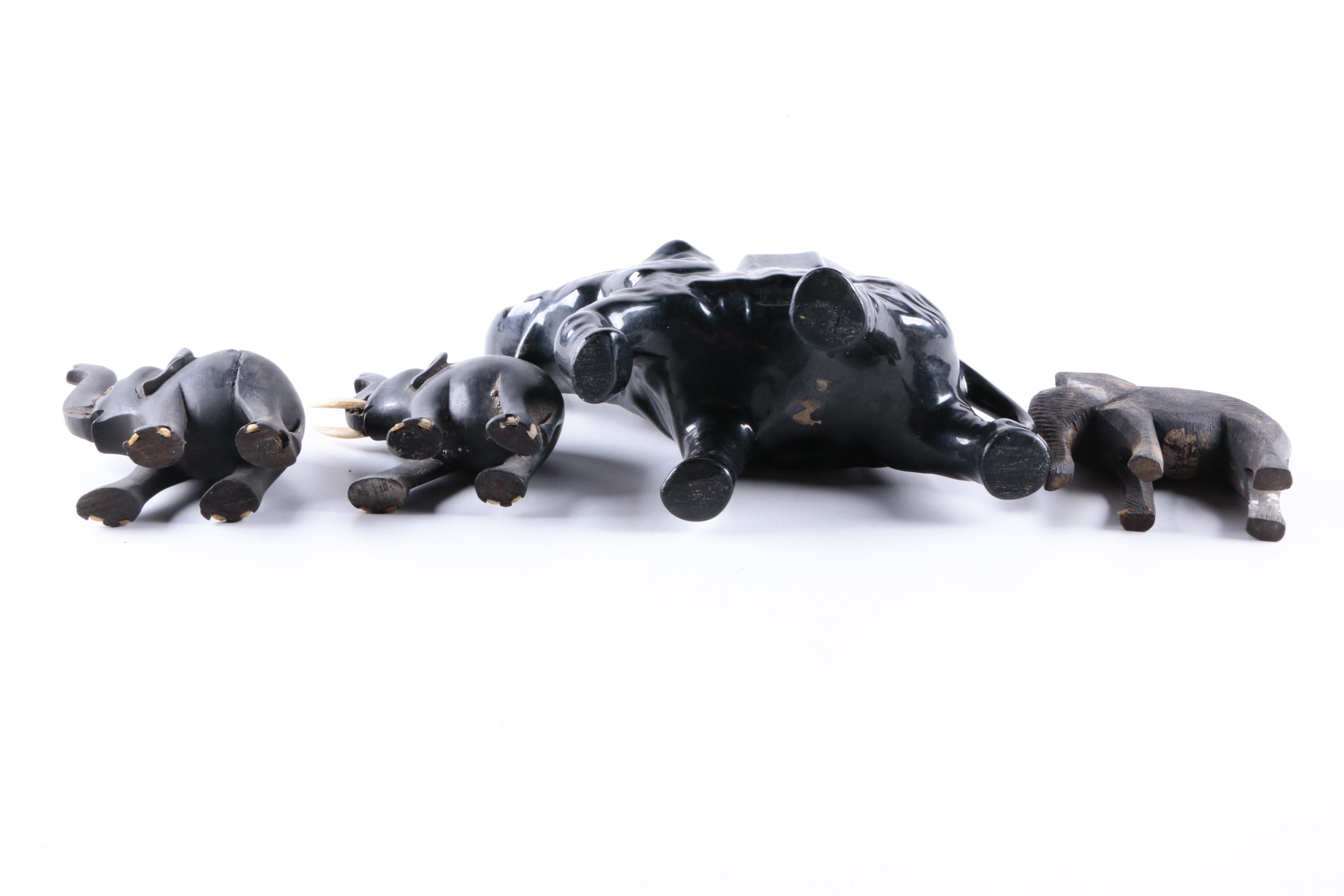 Vintage Elephant Figurines