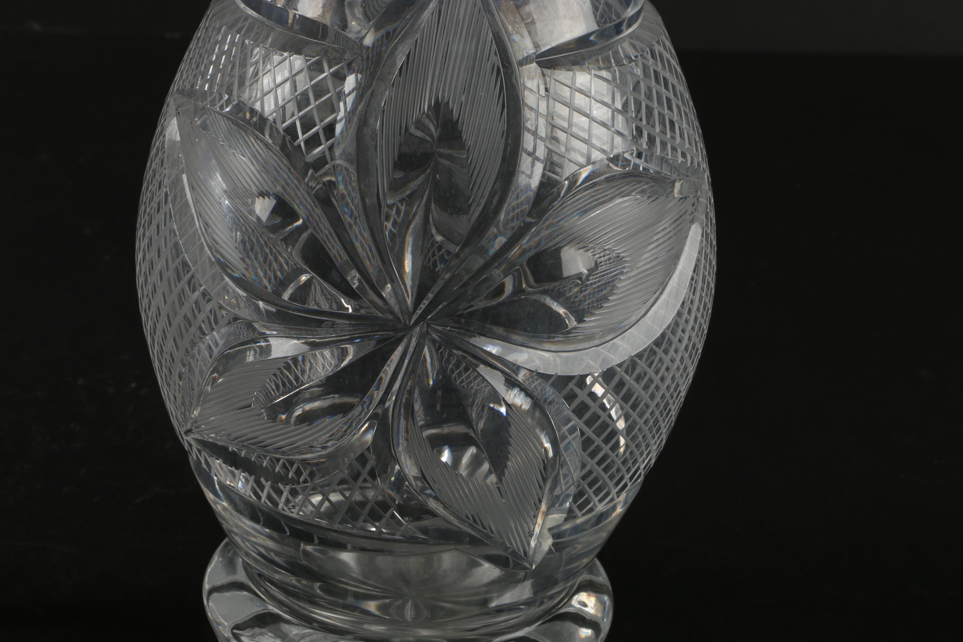 Waterford Crystal "Millennium" Champagne Flutes with Crystal Decanters