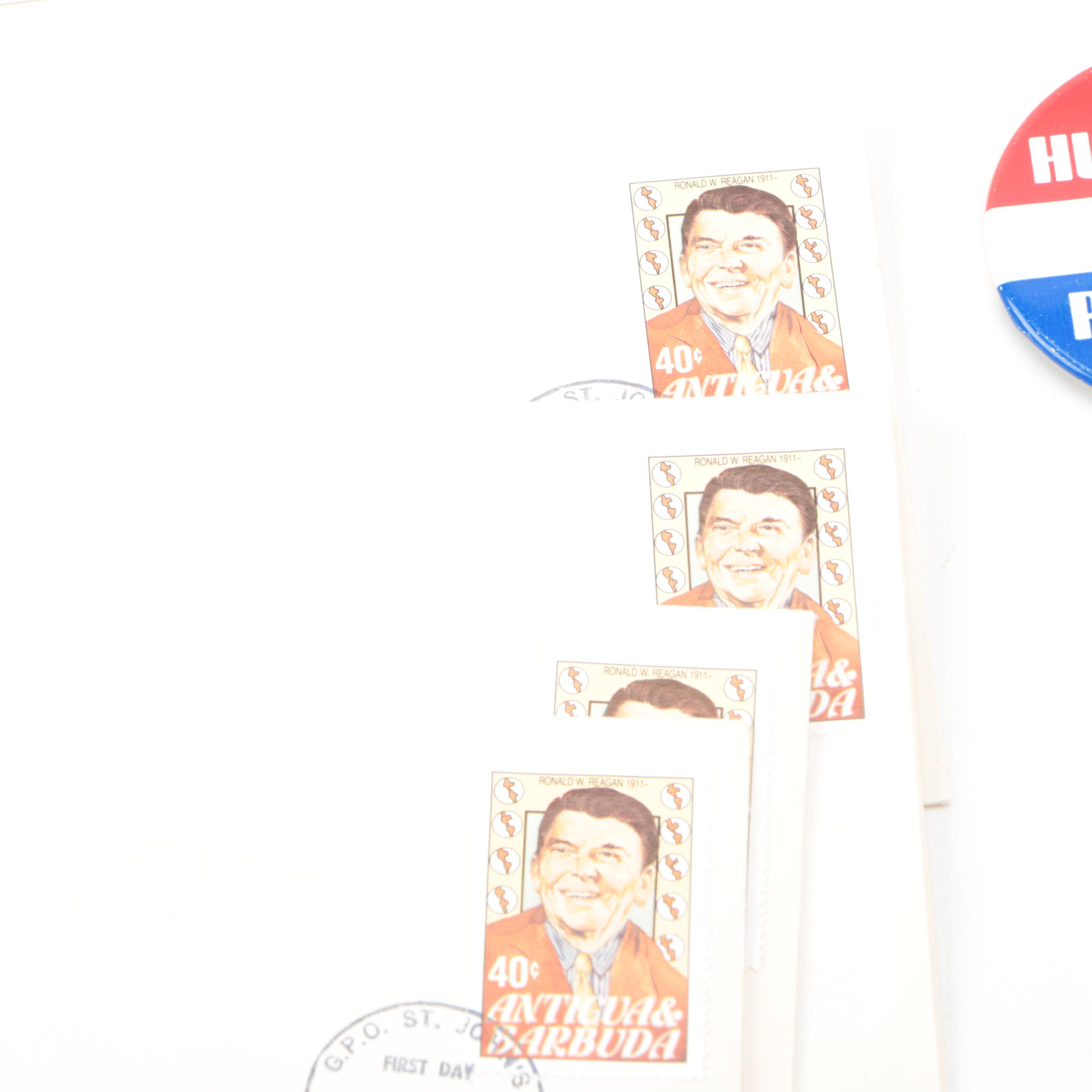 Political Pinbacks and Memorabilia