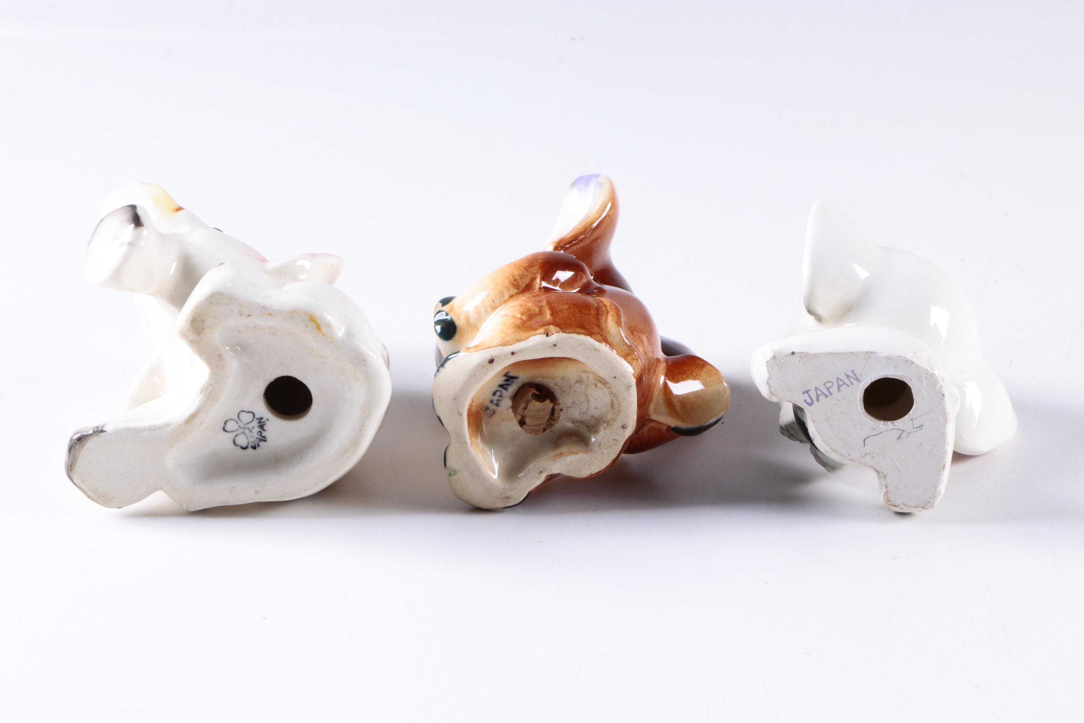 Fifteen Vintage Ceramic Elephant Figurines