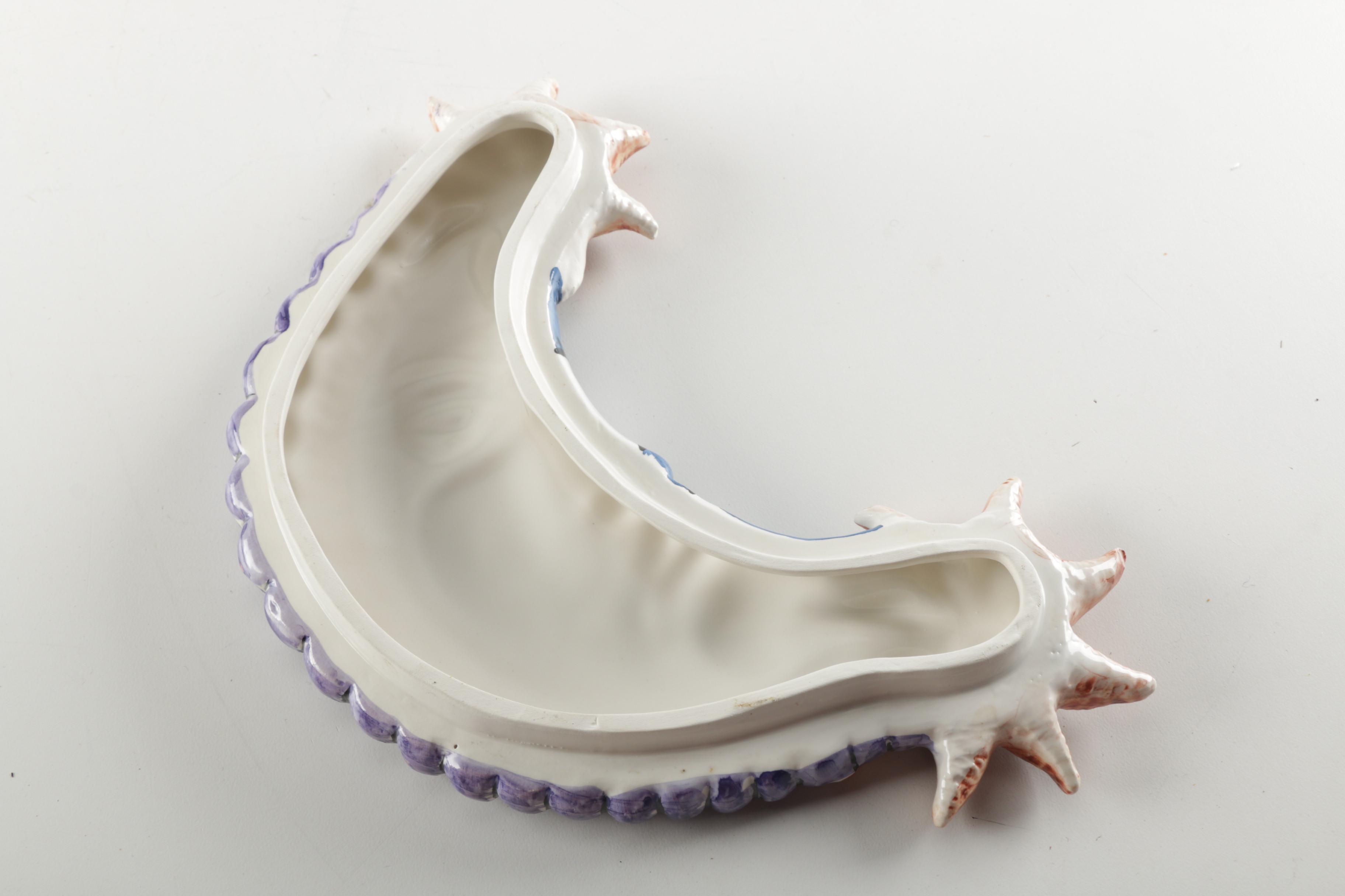 Ceramic Moon and Hand-Built Pottery Spaceship