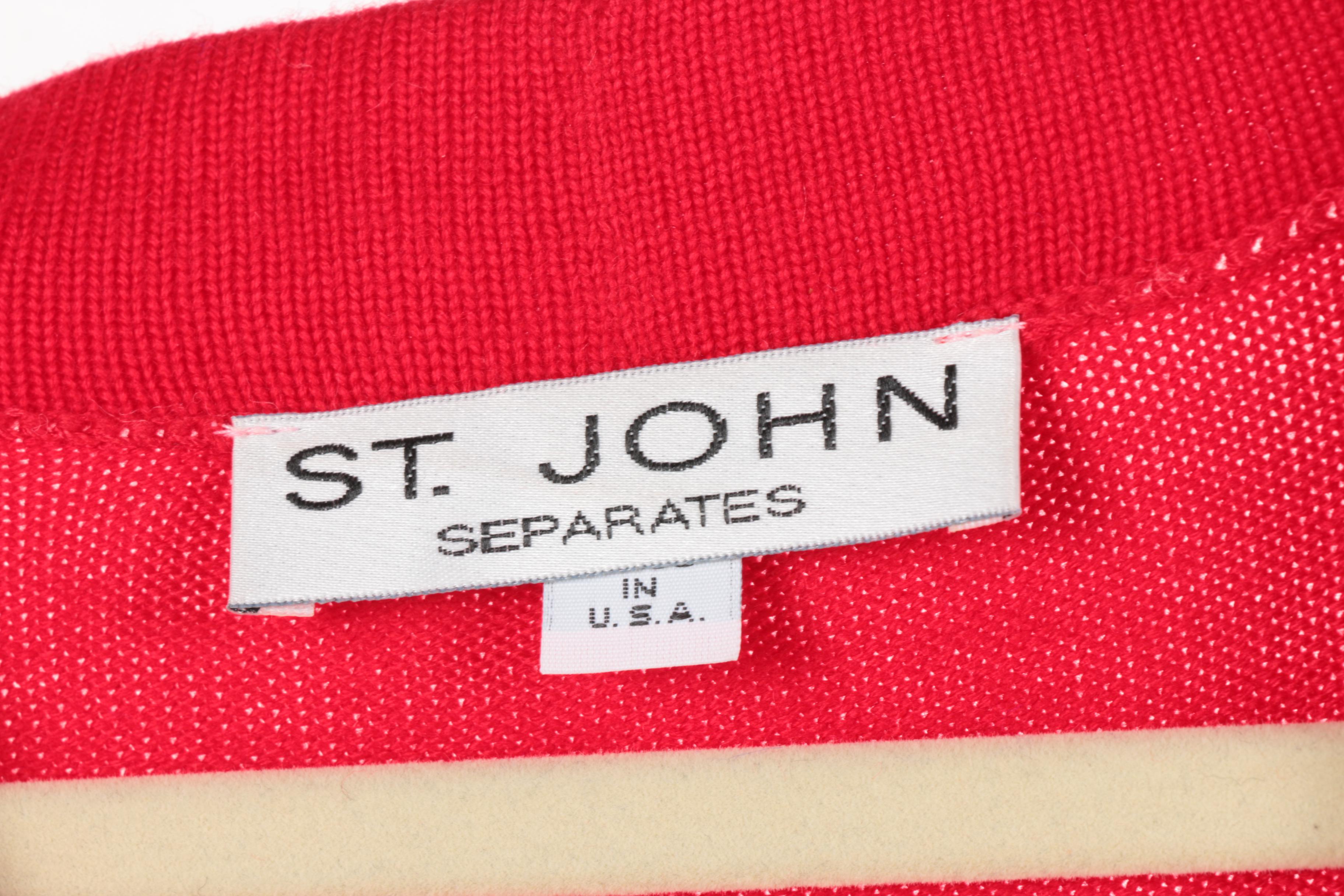 St. John Separates Including Vintage