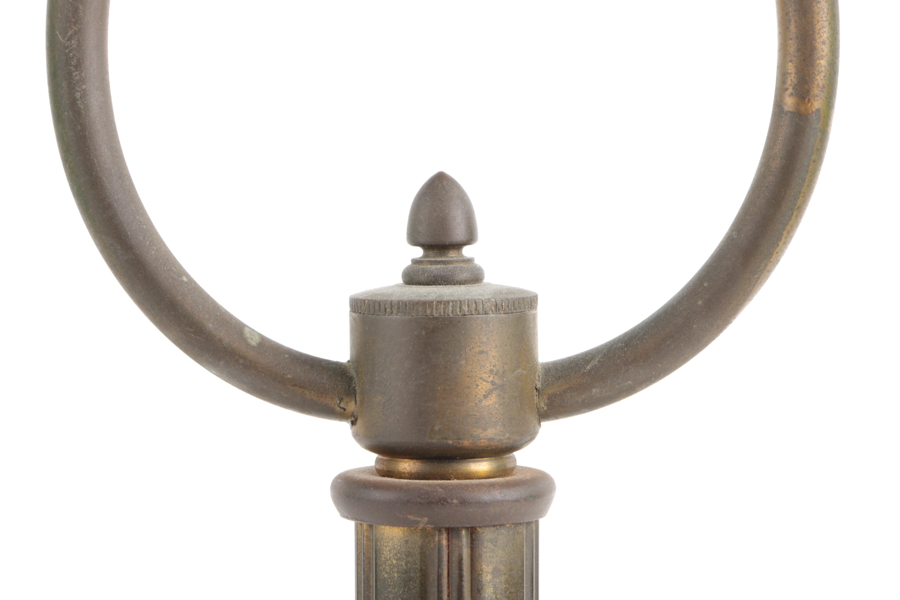 Vintage Brass Accent Lamp