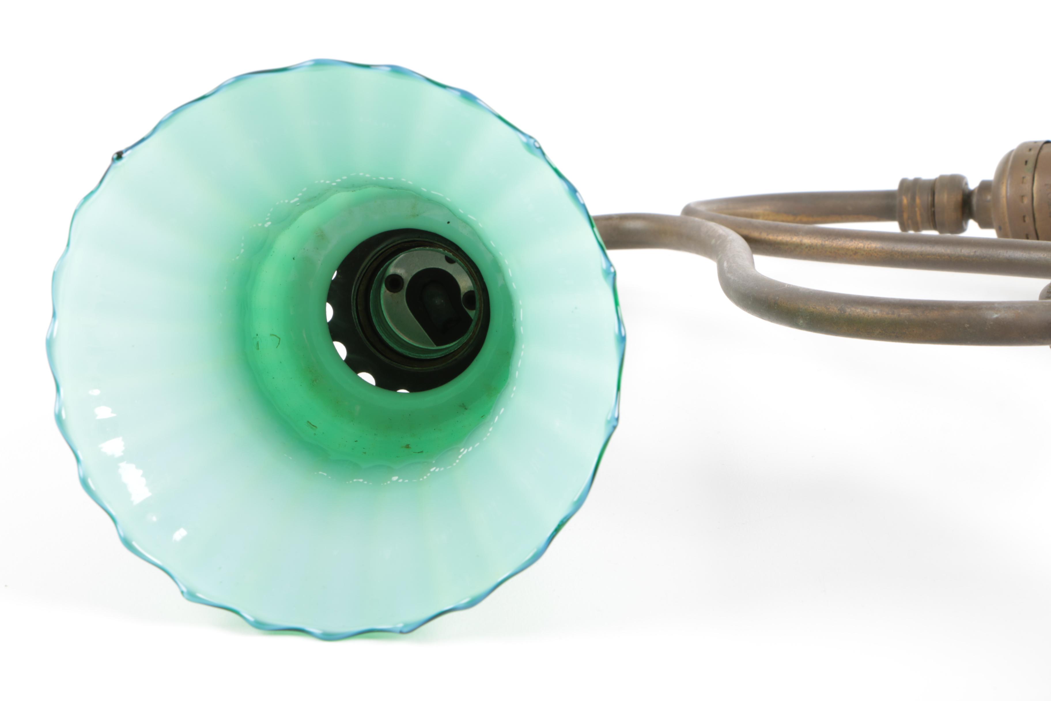 Vintage Brass Accent Lamp