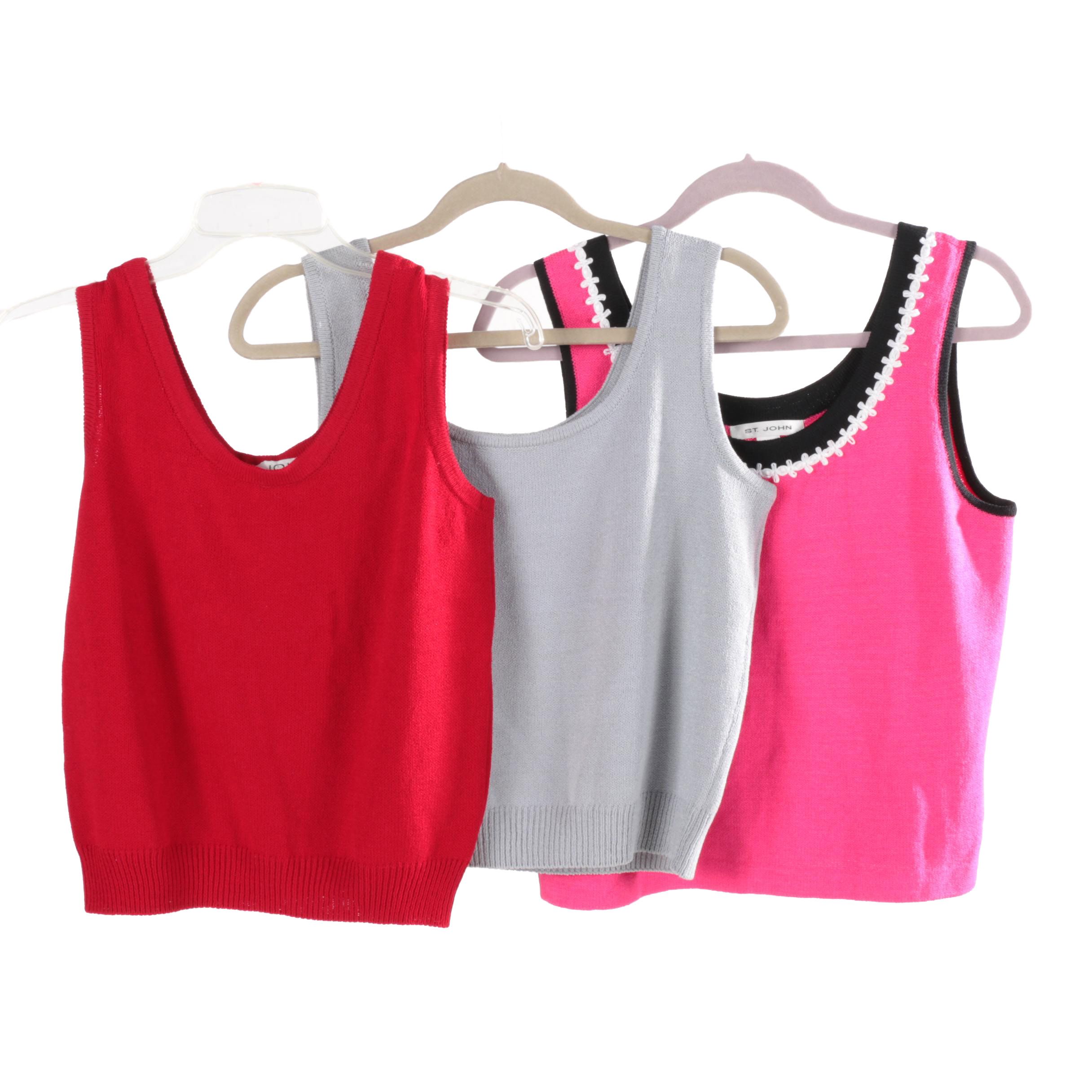 St. John Tank Knit Tops