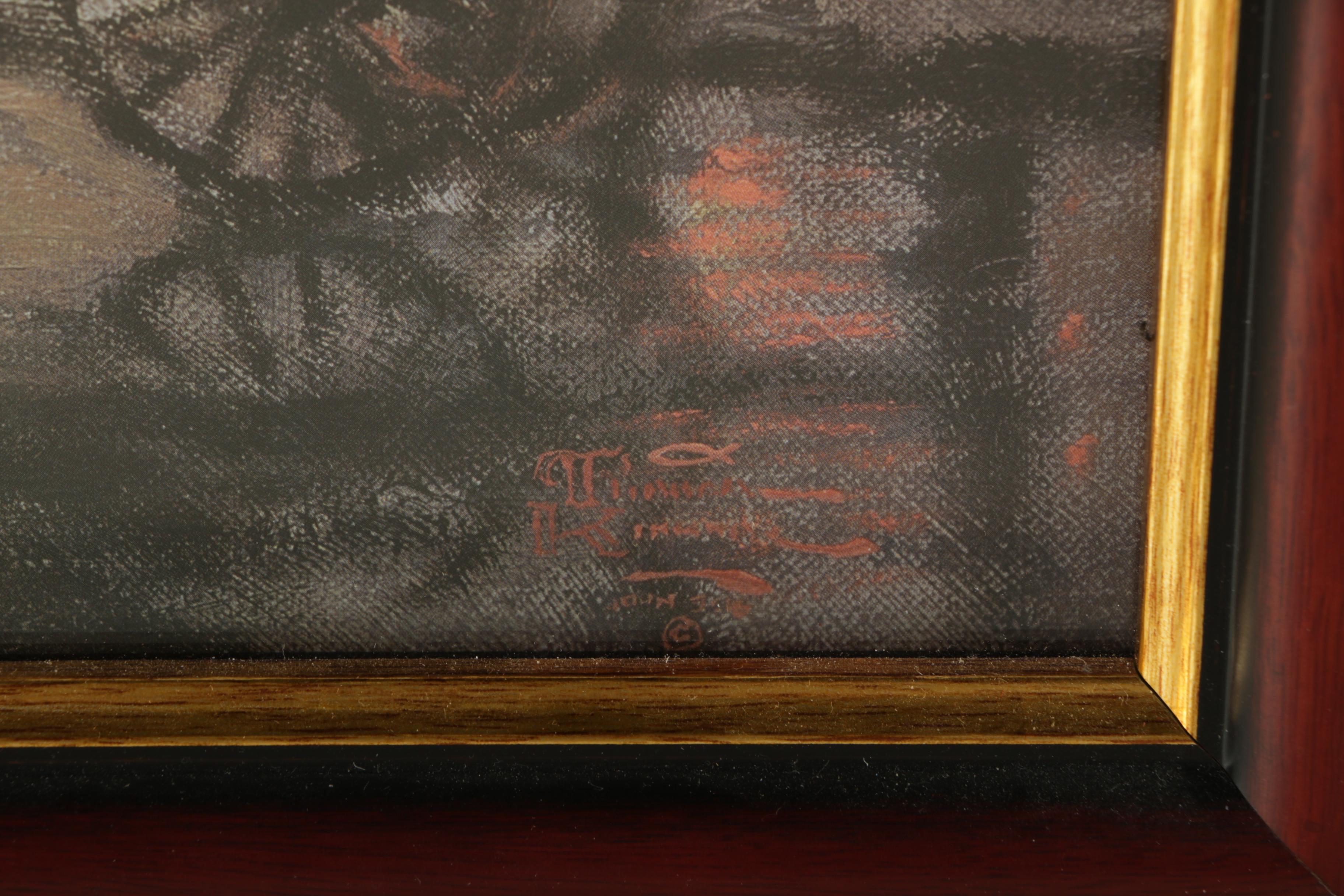 Thomas Kinkade Limited Edition Offset Lithograph "The Watertower, Chicago"