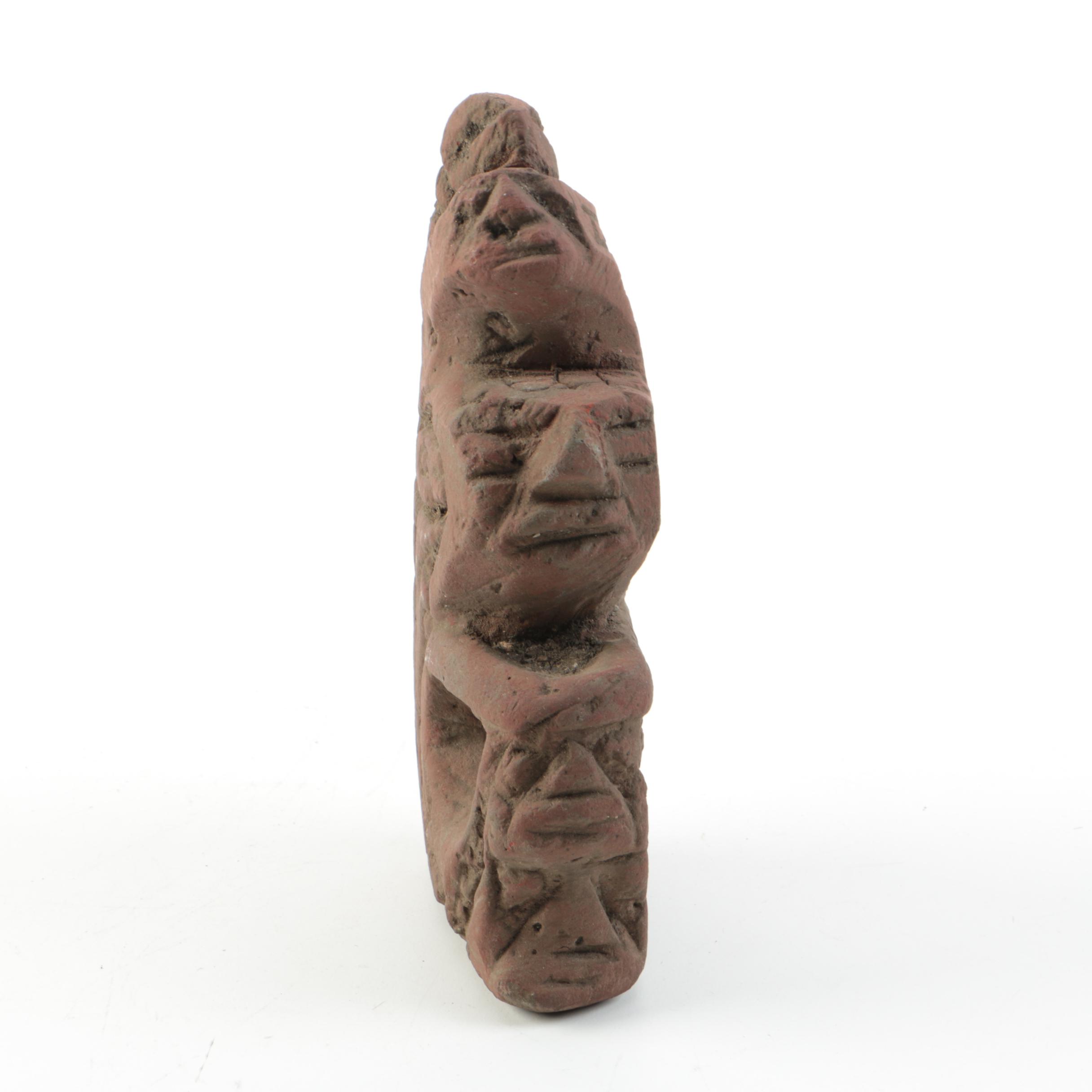 Pre-Columbian Style Terracotta Figurines