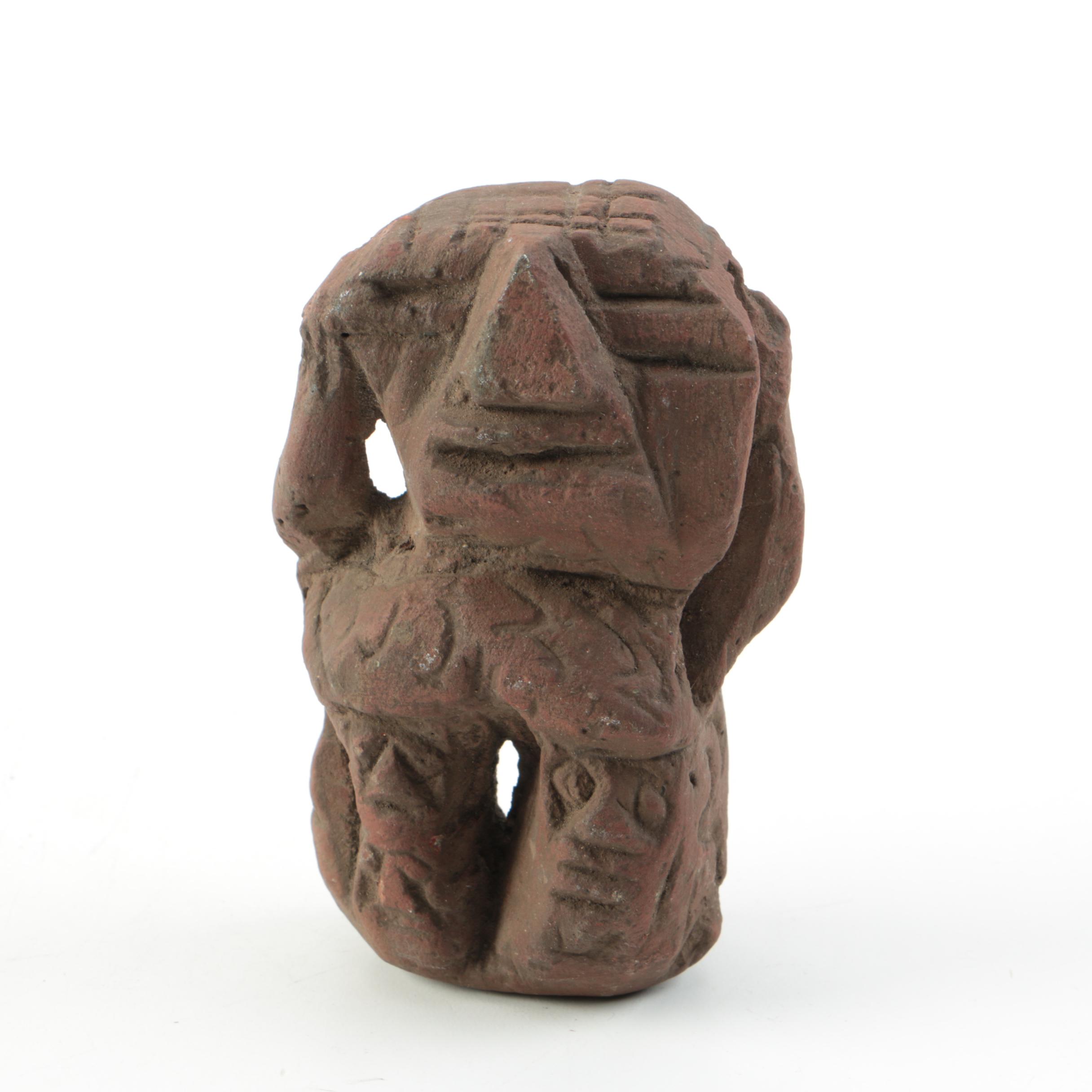 Pre-Columbian Style Terracotta Figurines