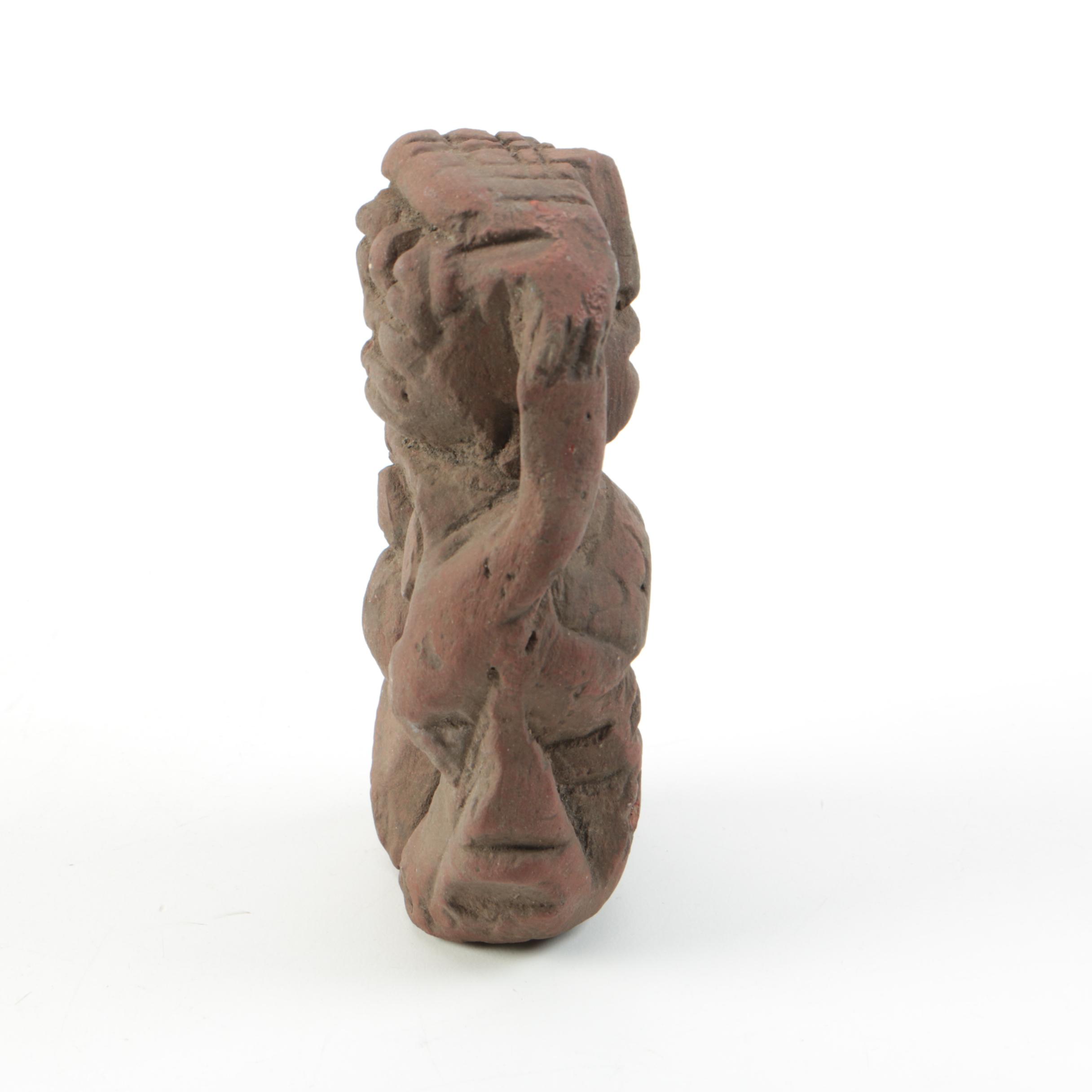 Pre-Columbian Style Terracotta Figurines