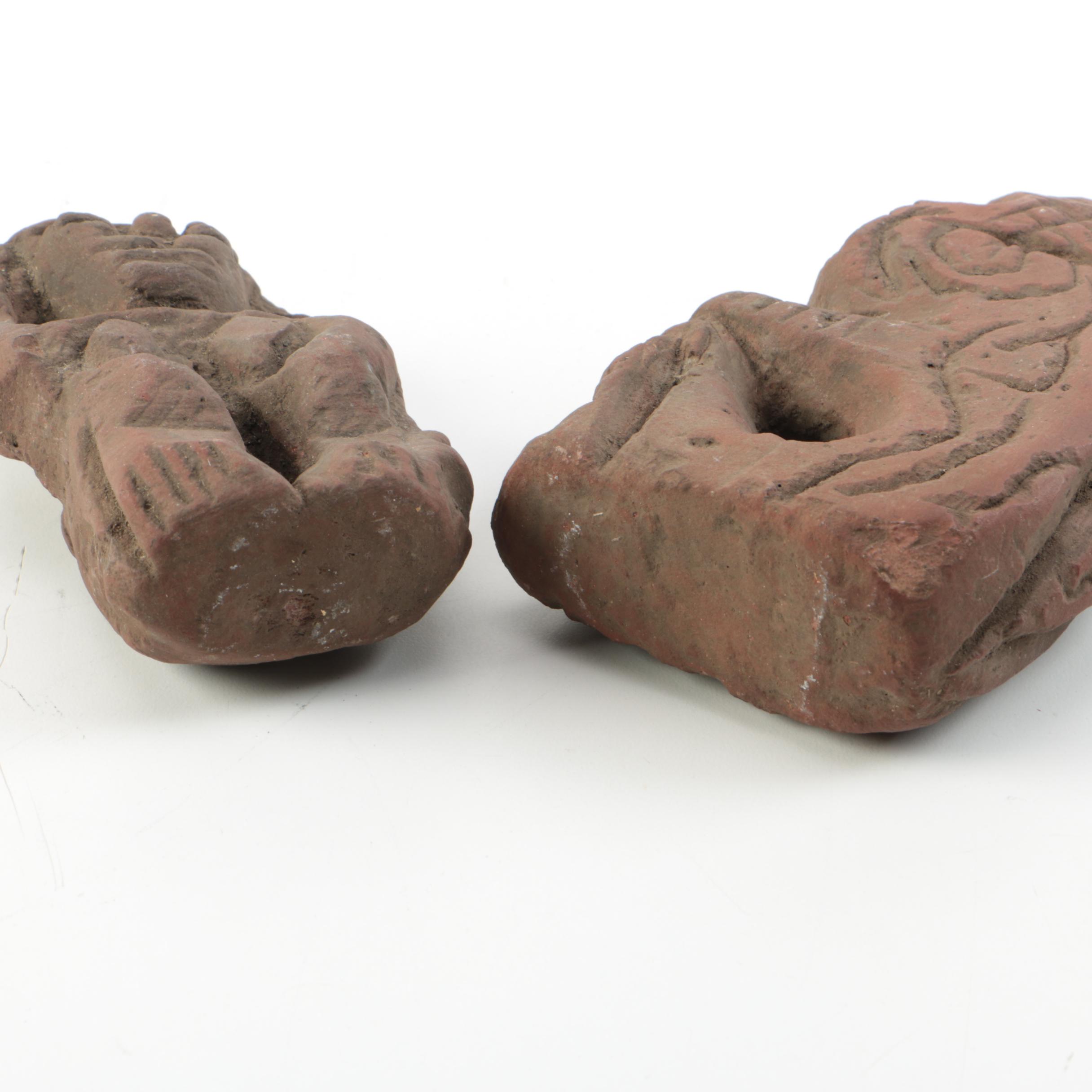 Pre-Columbian Style Terracotta Figurines