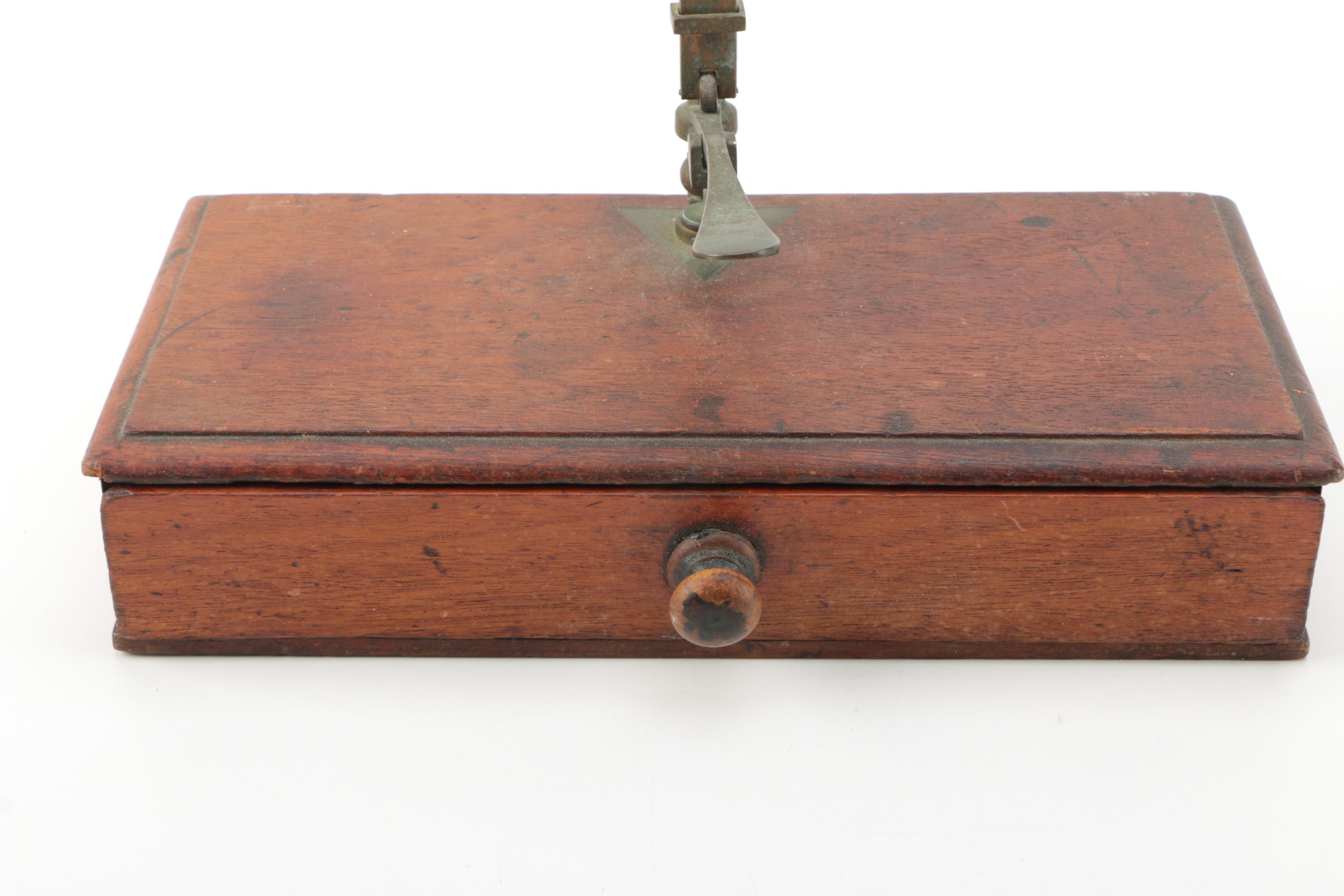 Antique Apothecary Scale and Weights