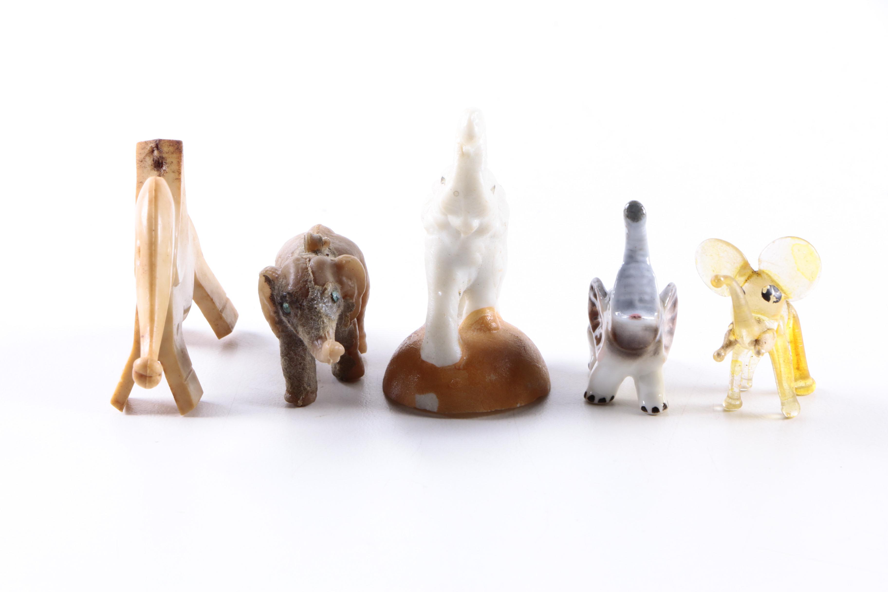 Large Collection of Elephant Figurines