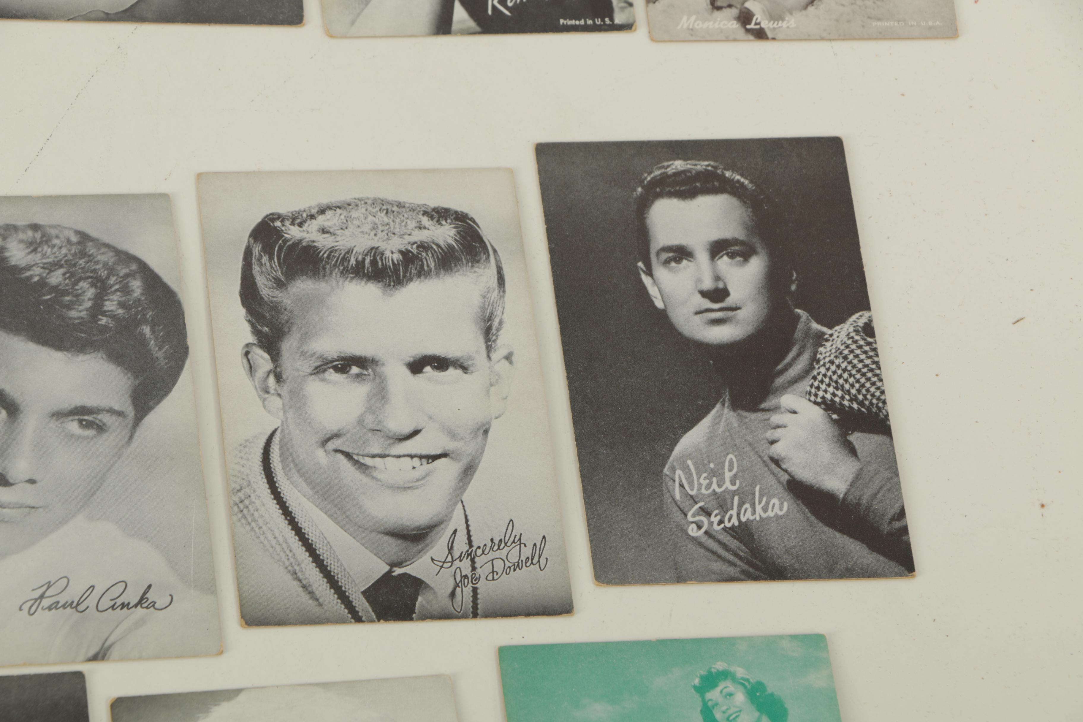 1950s–60s Celebrity Photo Cards Including The Beatles