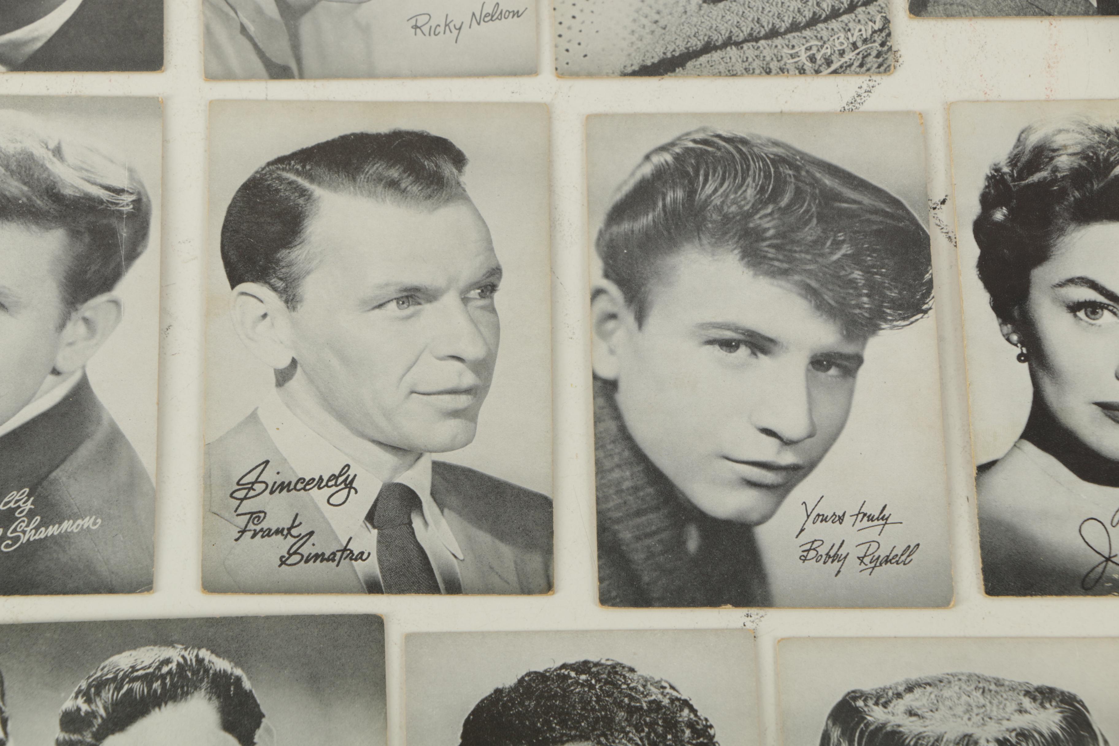 1950s–60s Celebrity Photo Cards Including The Beatles