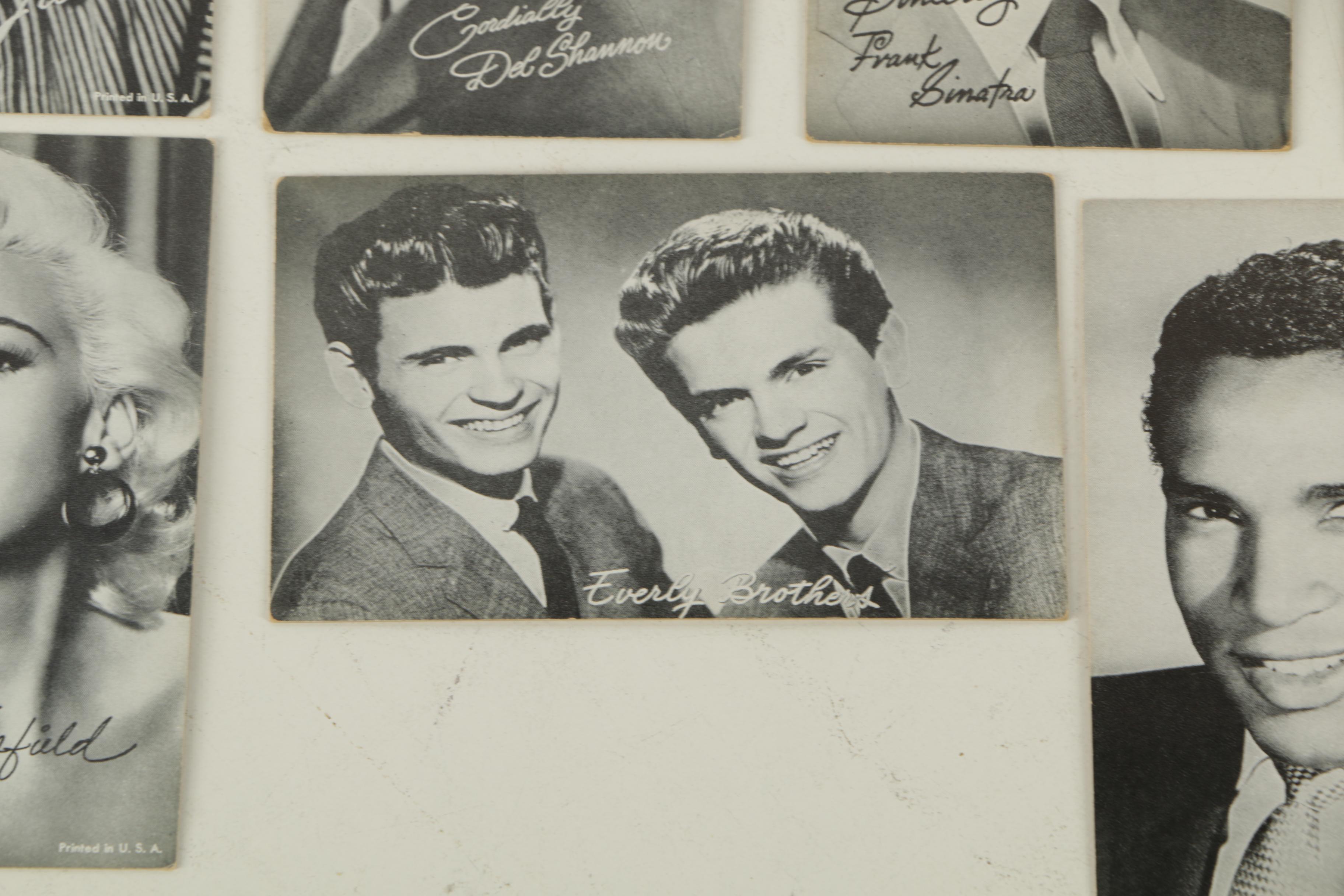 1950s–60s Celebrity Photo Cards Including The Beatles