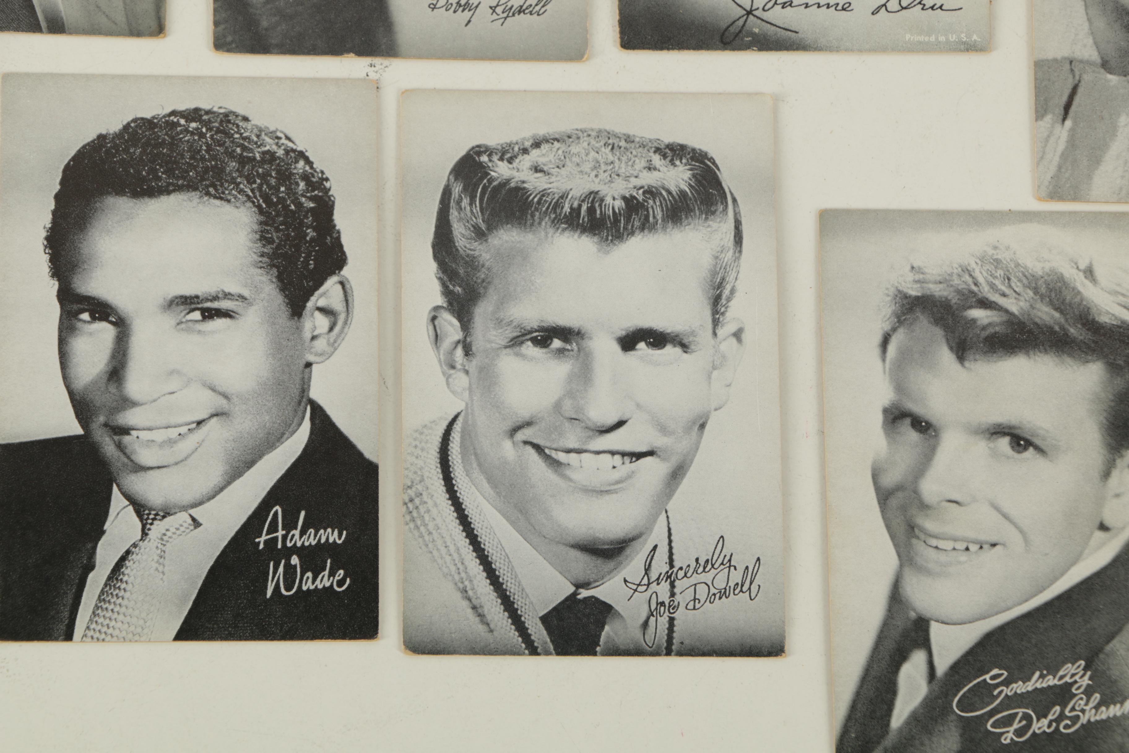 1950s–60s Celebrity Photo Cards Including The Beatles