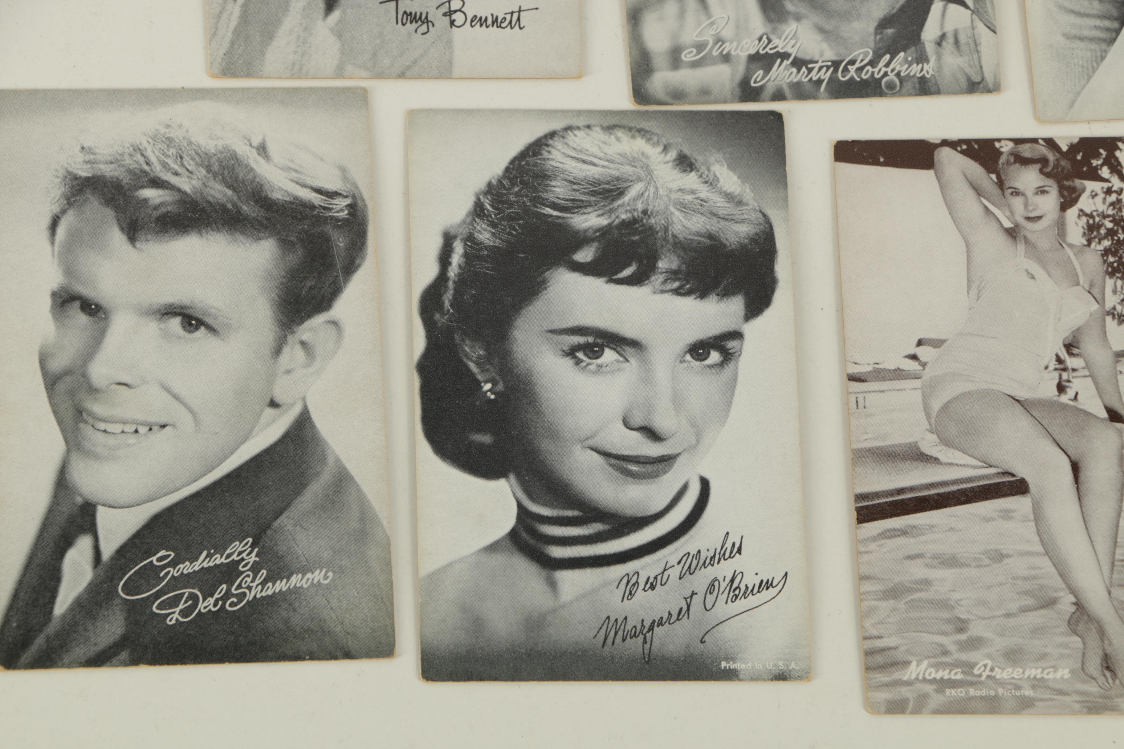 1950s–60s Celebrity Photo Cards Including The Beatles