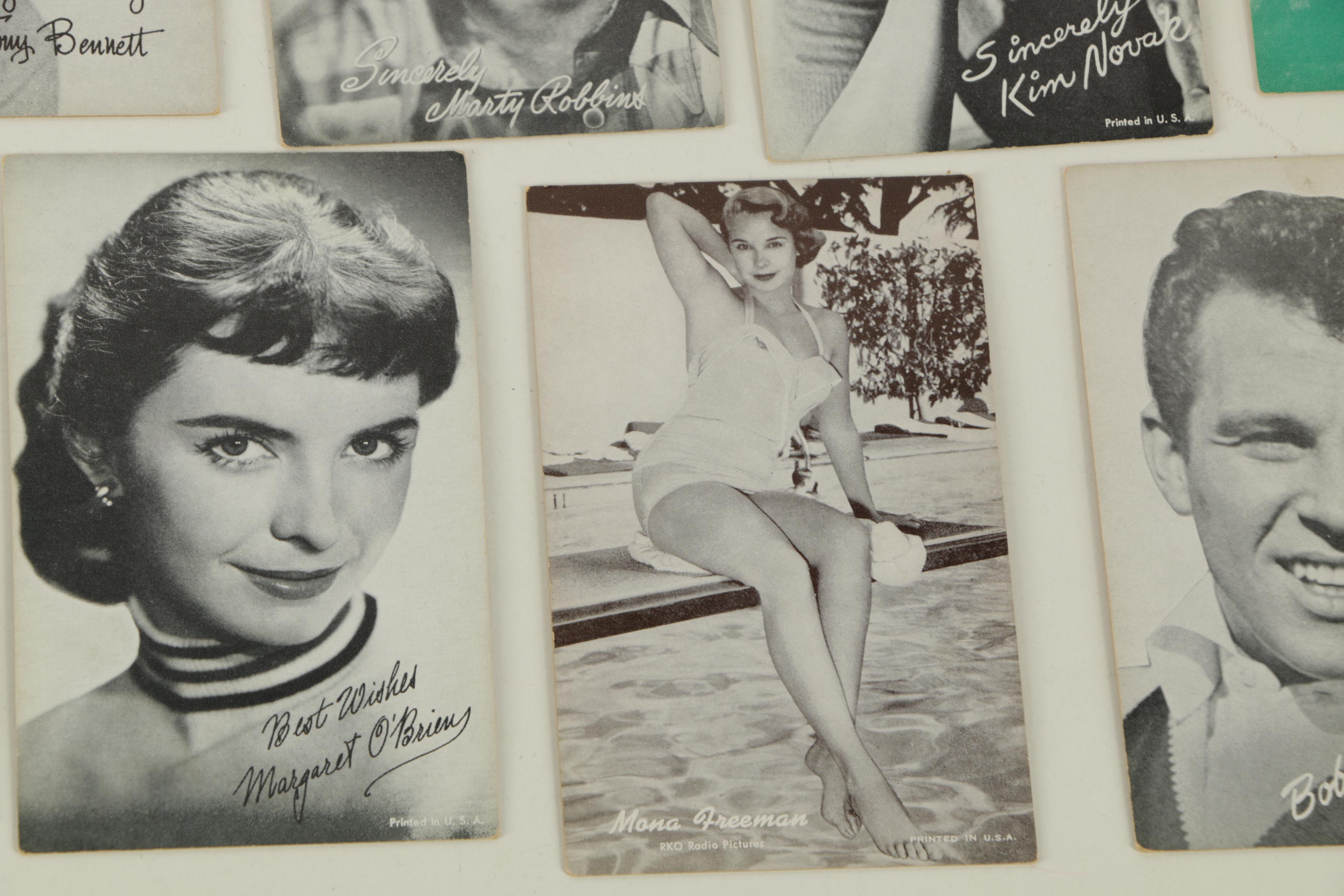 1950s–60s Celebrity Photo Cards Including The Beatles