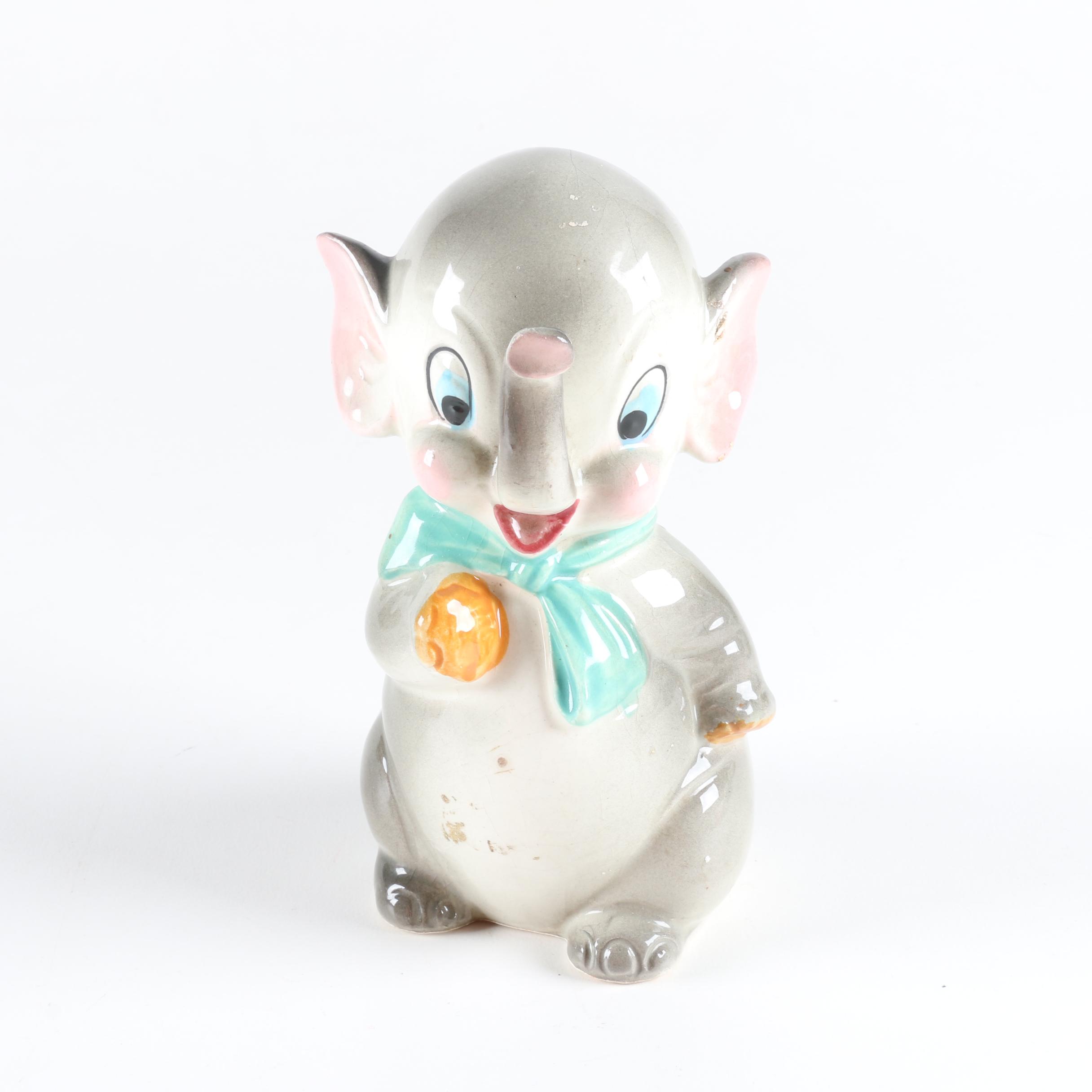 Collection of Elephant Figurines and Salt and Pepper Shakers