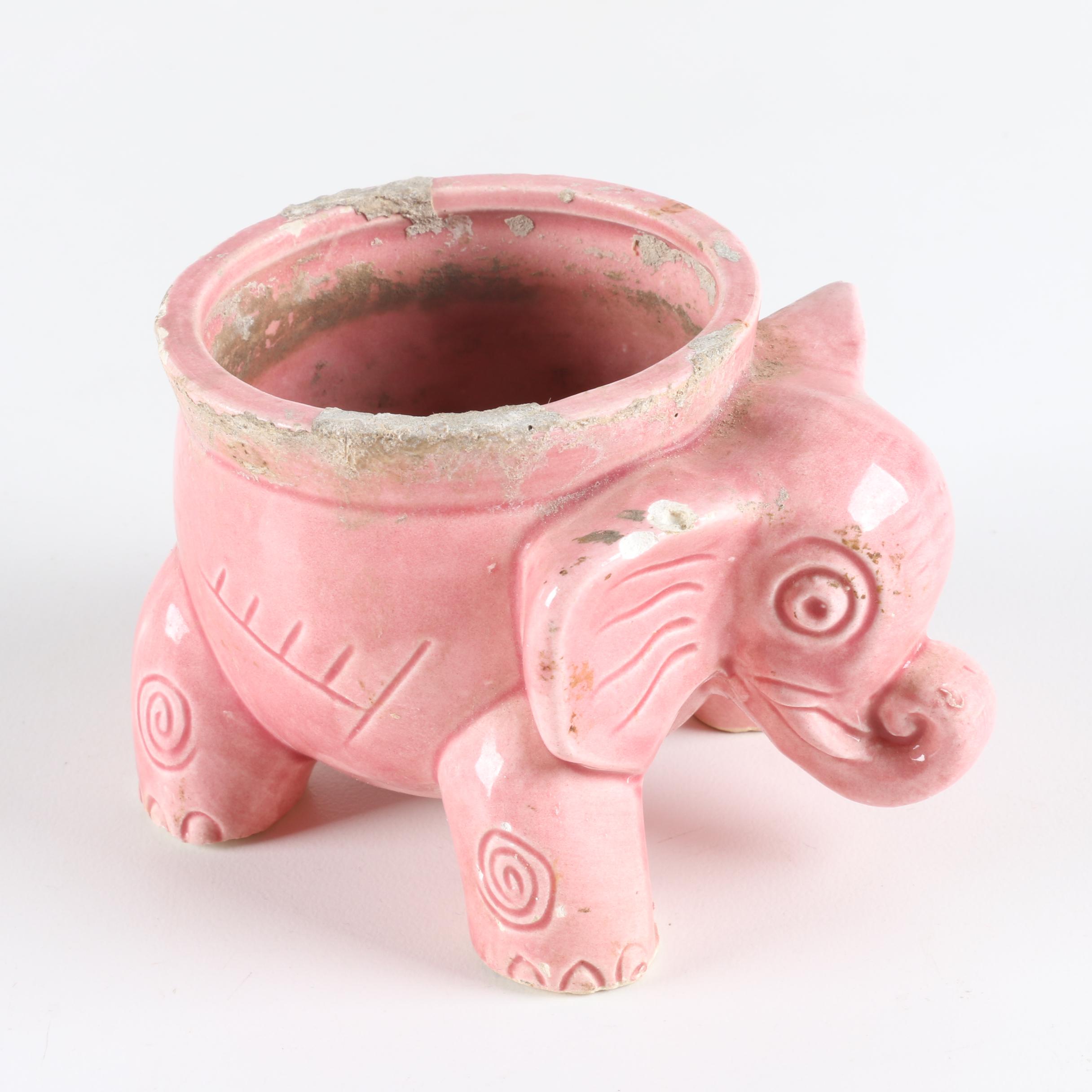 Collection of Elephant Figurines and Salt and Pepper Shakers