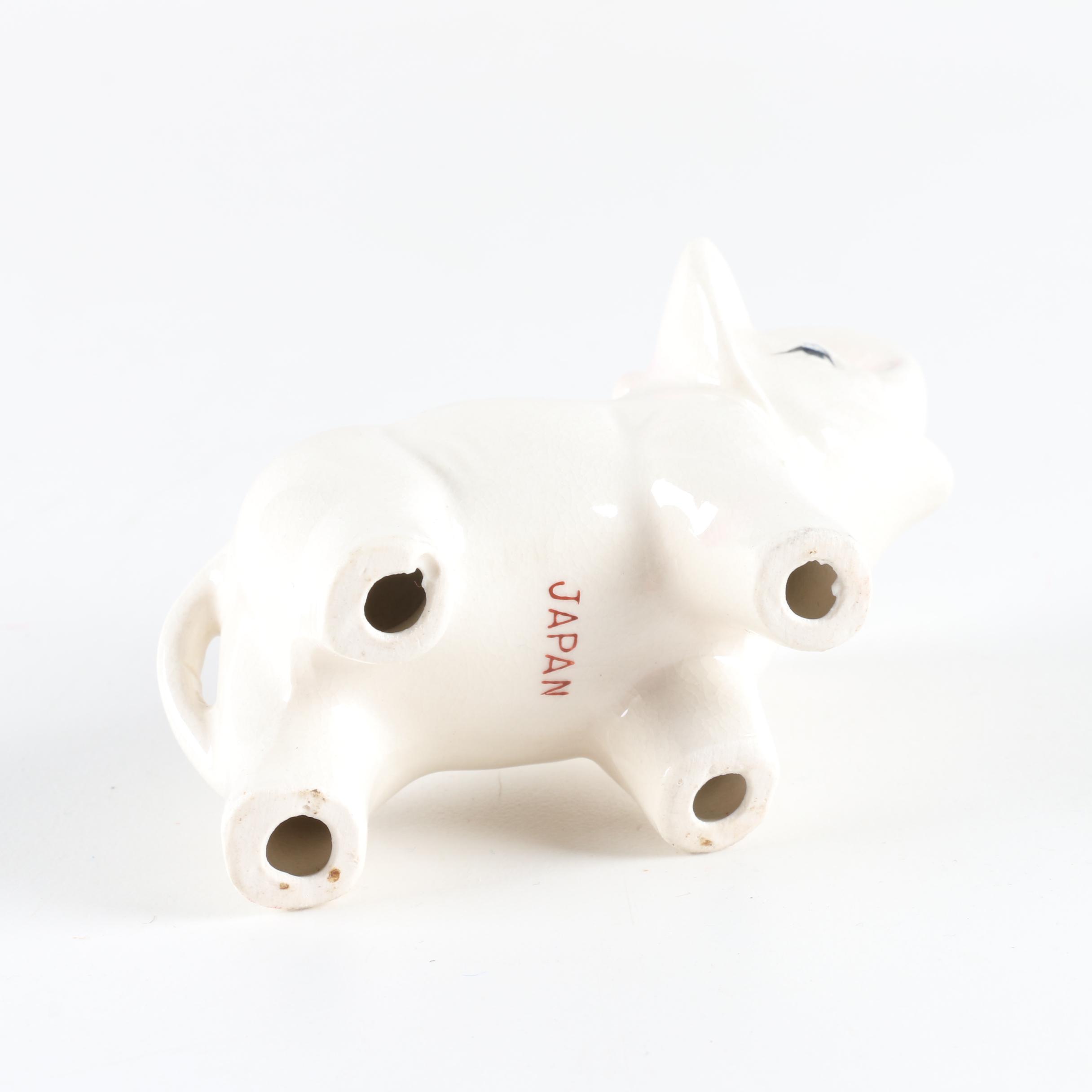 Collection of Elephant Figurines and Salt and Pepper Shakers