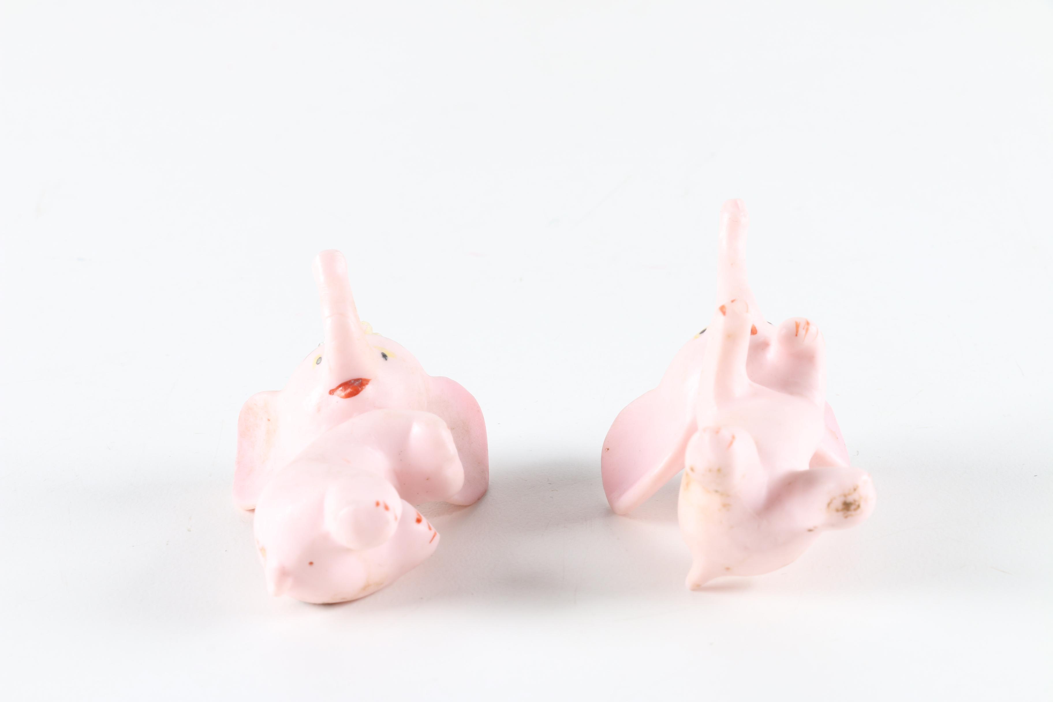 Collection of Elephant Figurines and Salt and Pepper Shakers