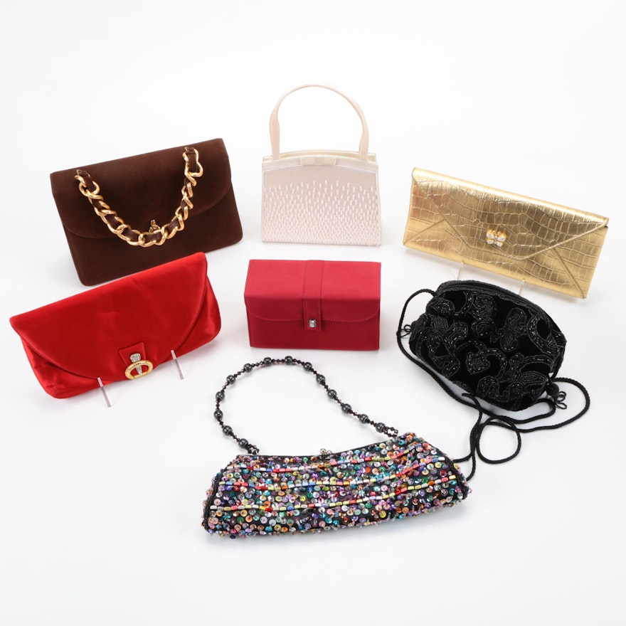 Evening Bag Assortment Including Valerie Stevens and Magid