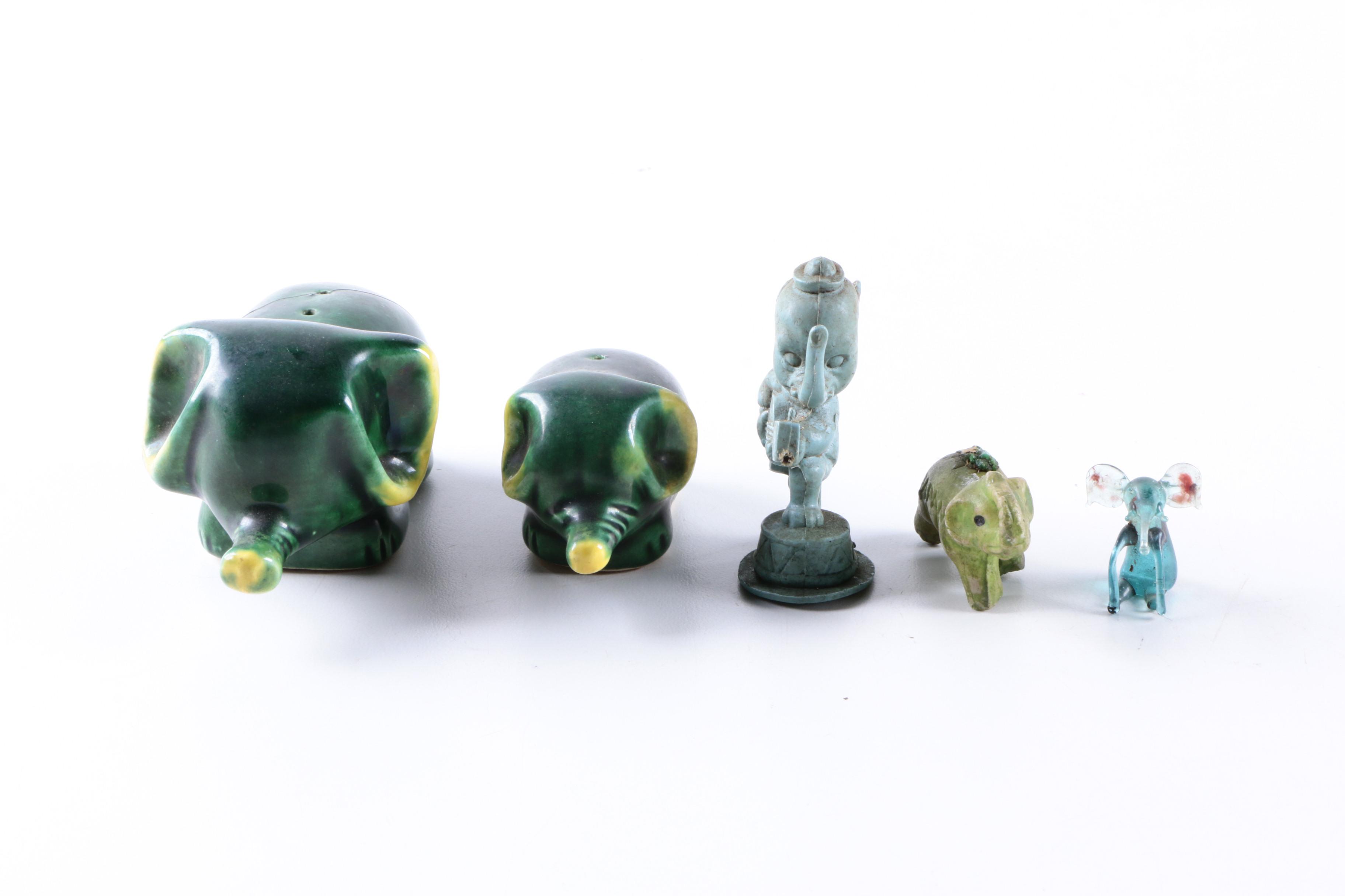 Assorted Elephant Figurines