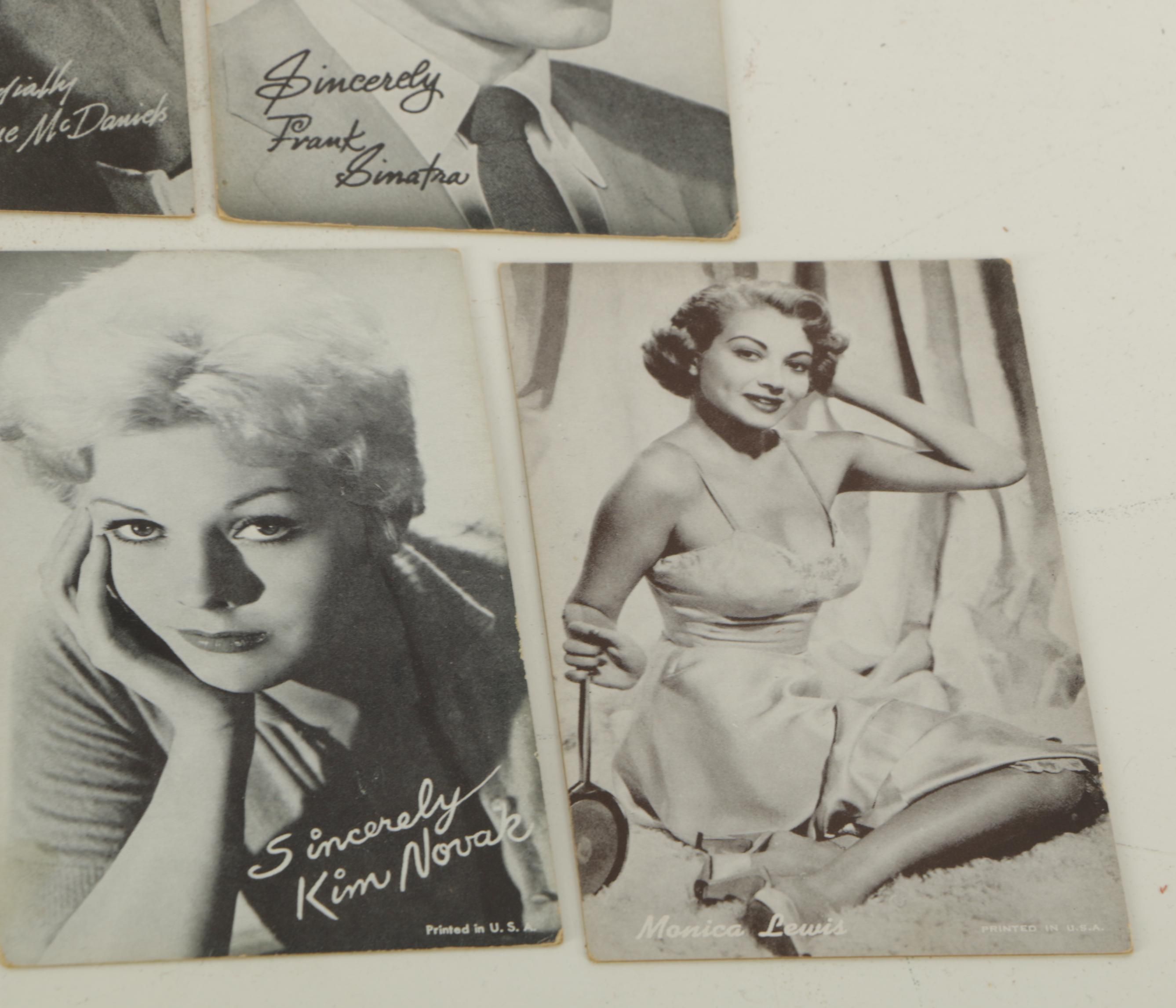 1950s–60s Celebrity Photo Cards Including The Beatles