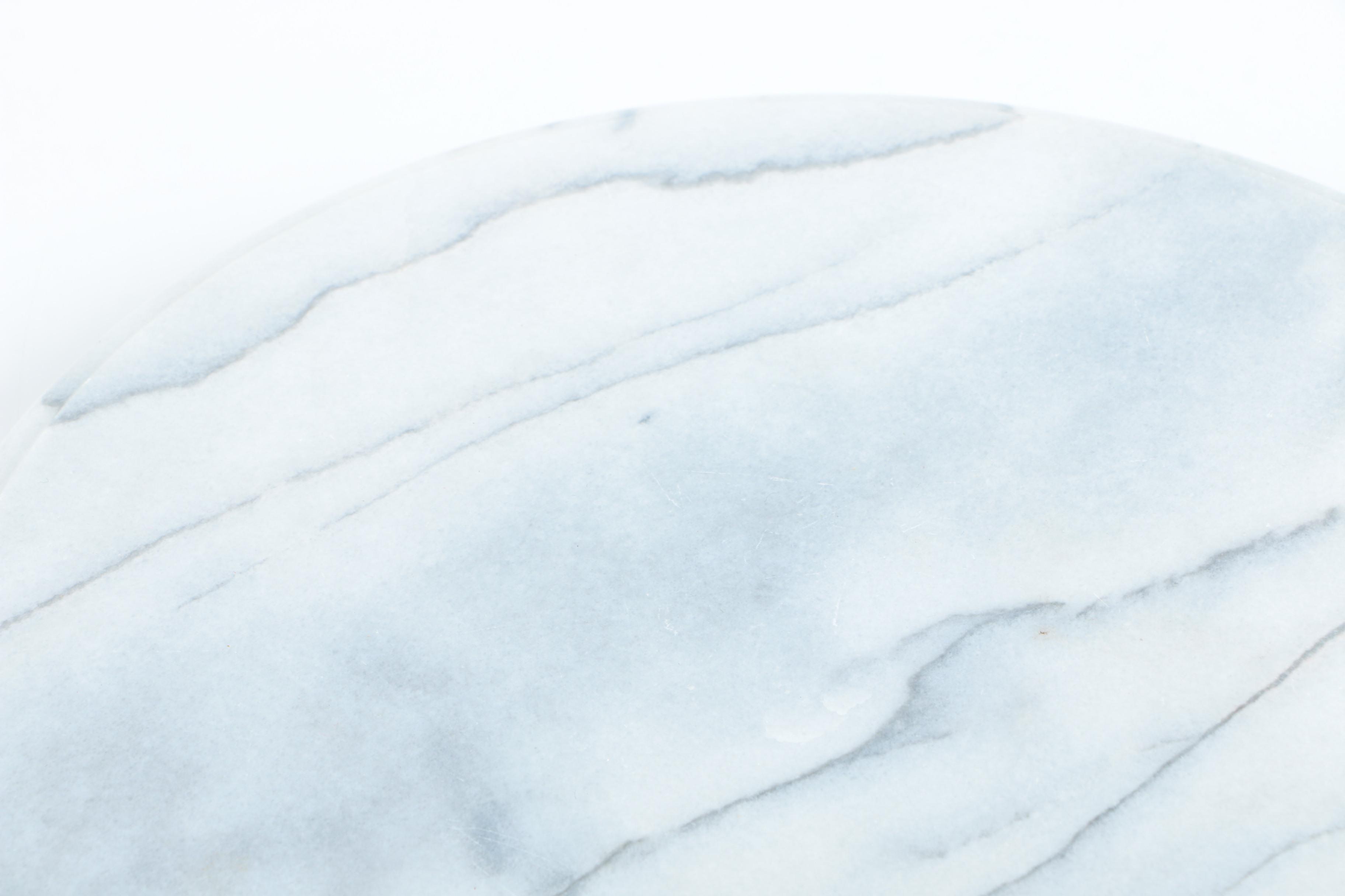 Marble Lazy Susan with Brass Oil Can