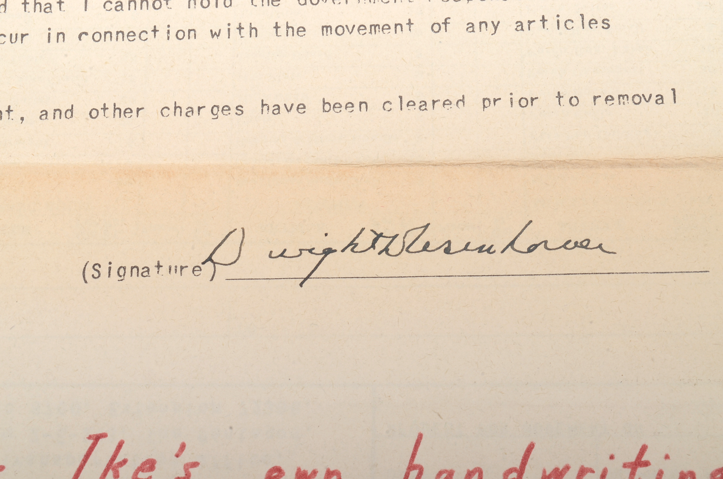 Collection of Signed Military Papers Featuring World War II Officers