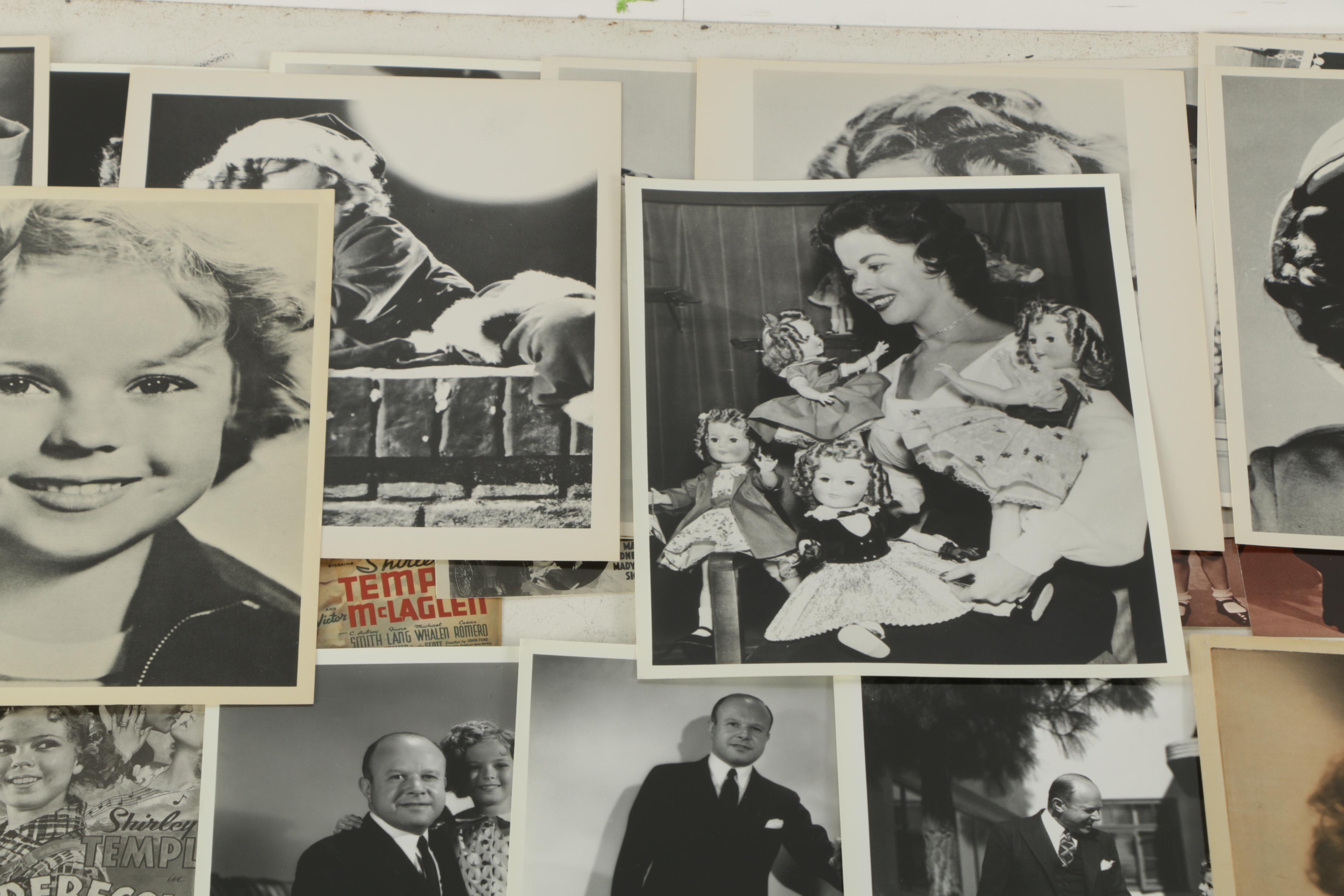 Publicity Photographs and Postcards of Shirley Temple
